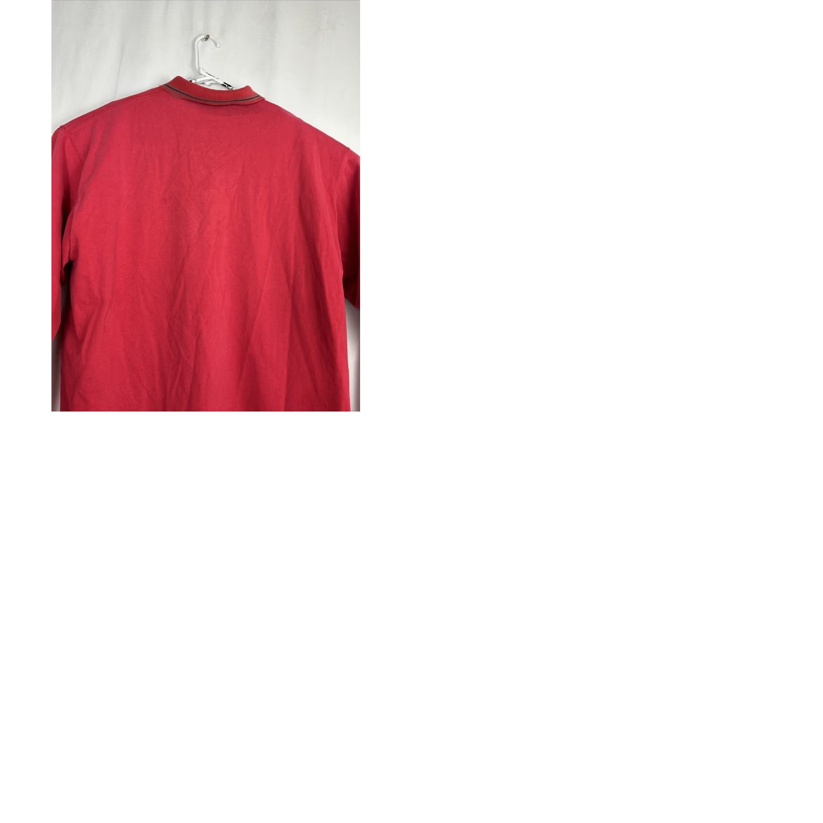 Eddie Bauer VINTAGE Eddie Bauer Polo Rugby Shirt XLT Long Sleeve Men Red Pocket Canada Size US XL / EU 56 / 4 - 10 Thumbnail