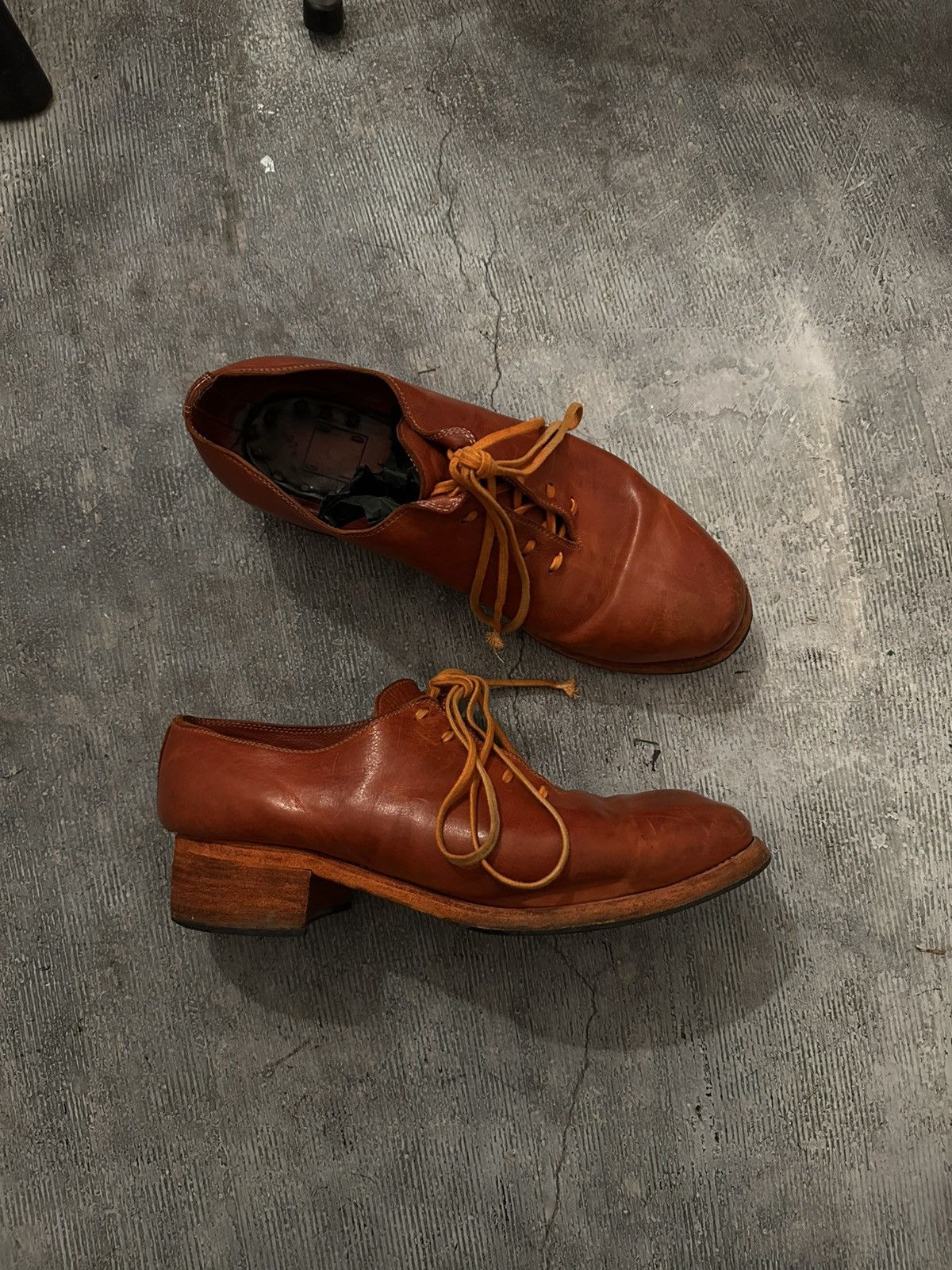 Guidi Red/orange 986Z: IT44/US11 Size US 11 / EU 44 - 1 Thumbnail