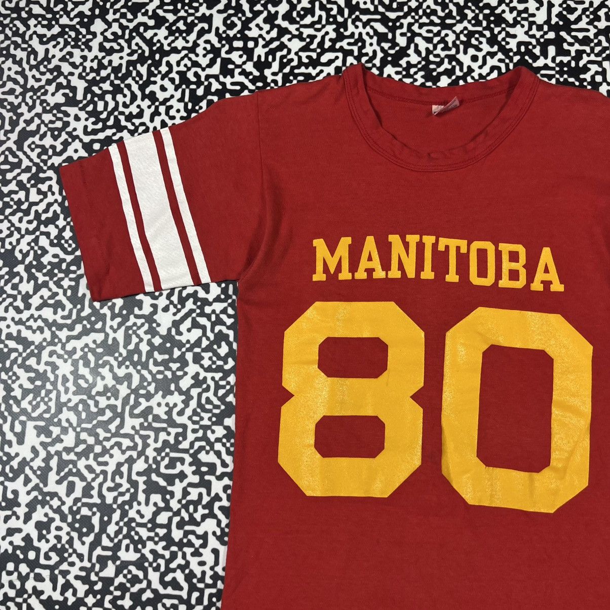 Champion Vintage 80s Champion Manitoba Canada Retro College Jersey Size US M / EU 48-50 / 2 - 6 Thumbnail