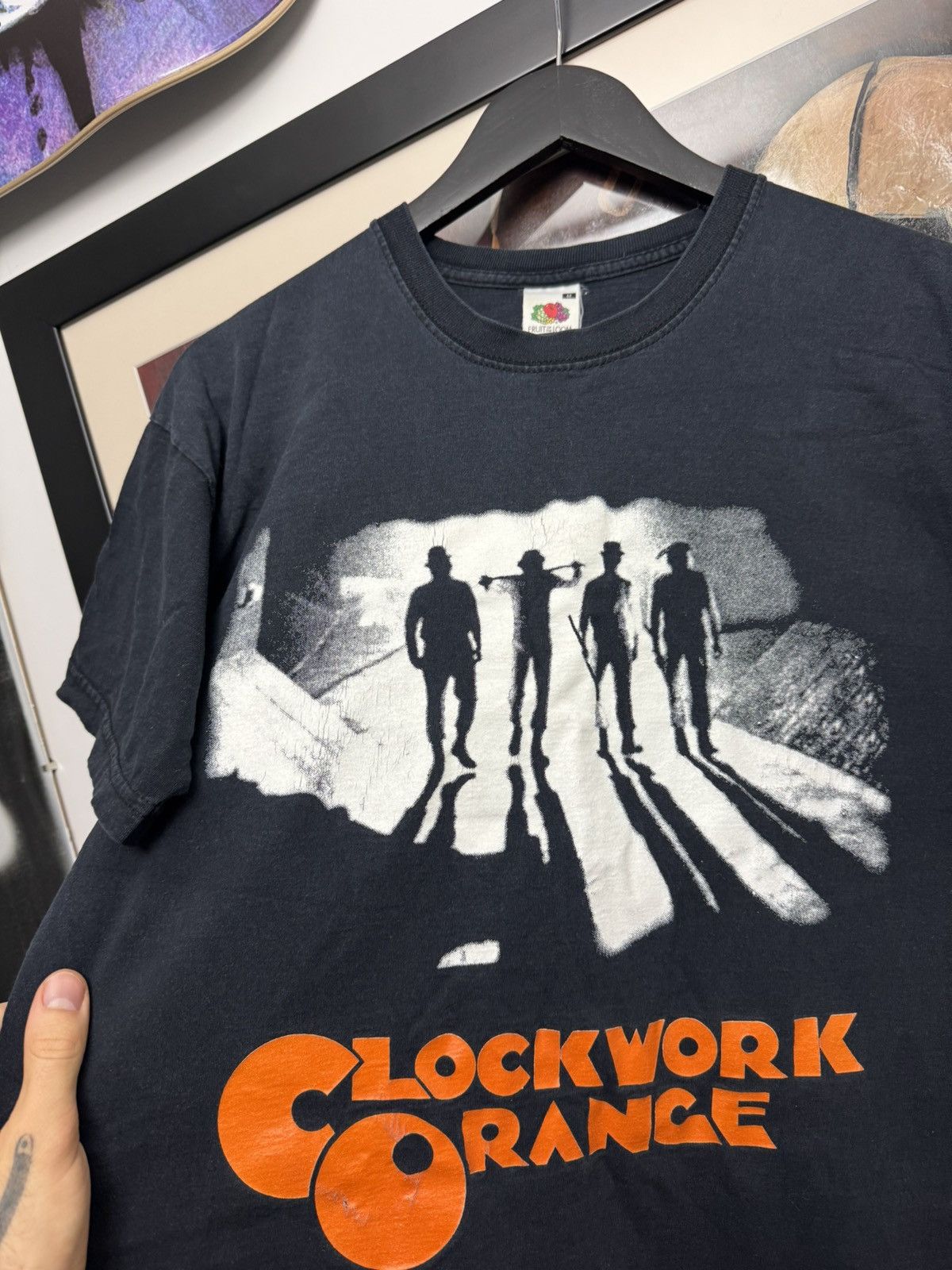 Vintage Clockwork Orange Stanley Kubrick Movie Vintage Tee Rare Hype Size US M / EU 48-50 / 2 - 2 Thumbnail