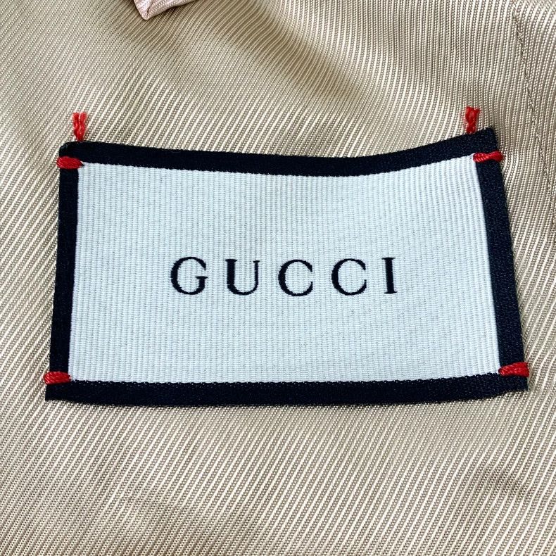 Gucci Gucci Brown logo printed full-printed cotton suit jacket 25 Size US S / EU 44-46 / 1 - 5 Thumbnail
