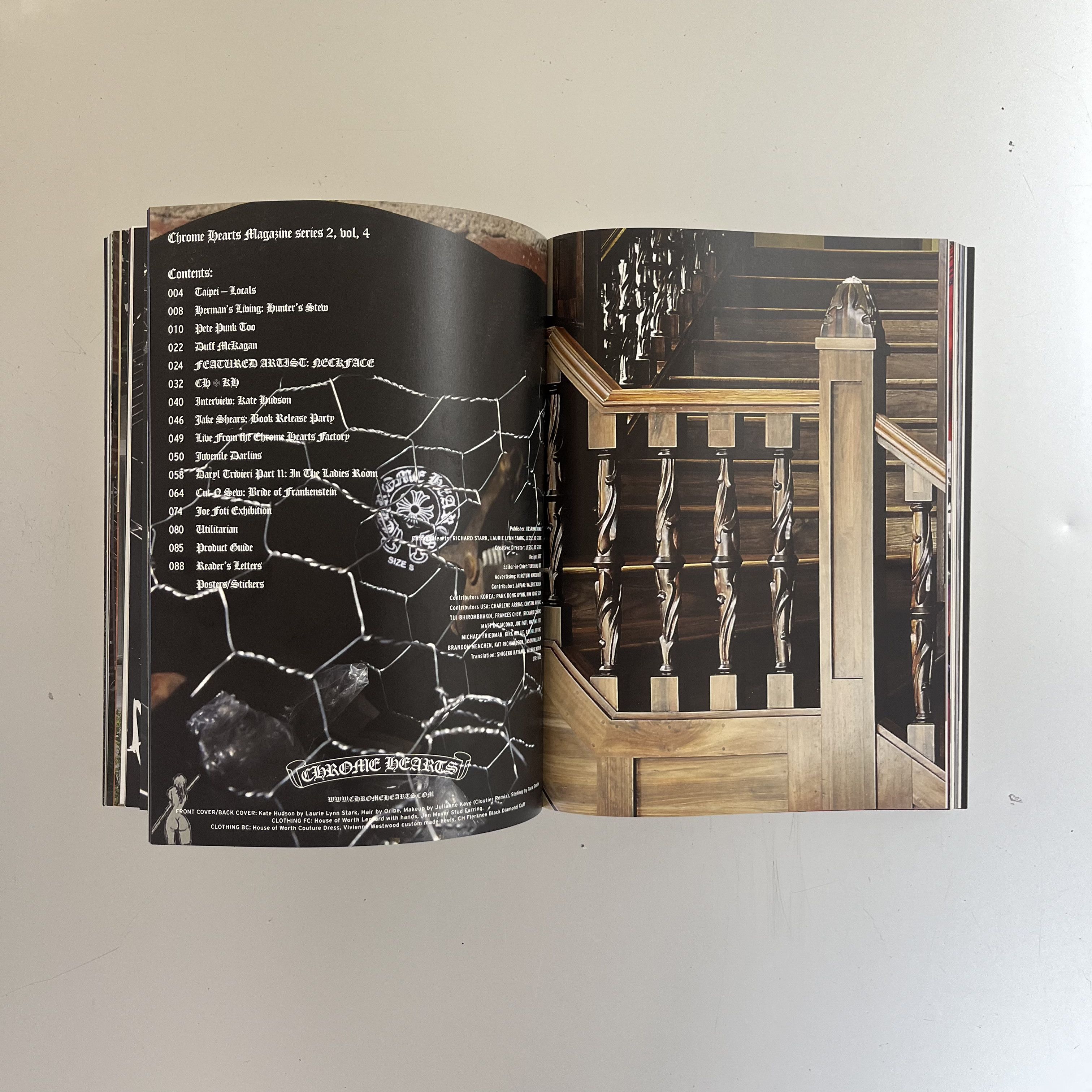 Chrome Hearts Chrome Hearts Magazine Compilation Book Size ONE SIZE - 9 Thumbnail
