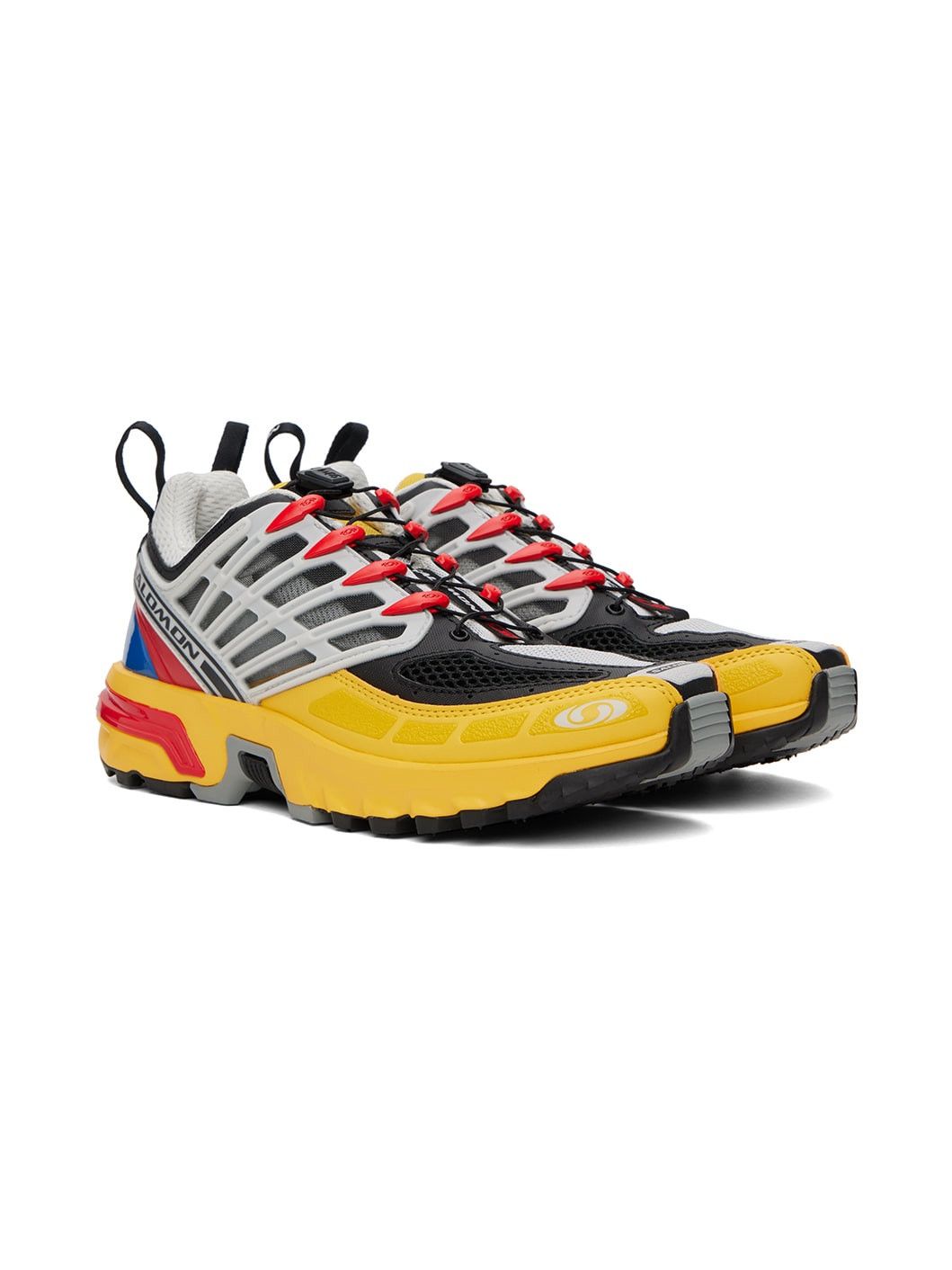 Salomon o1y0525 Logo Low-Top Sneakers in Multicolor Size US 5 / EU 37 - 3 Thumbnail