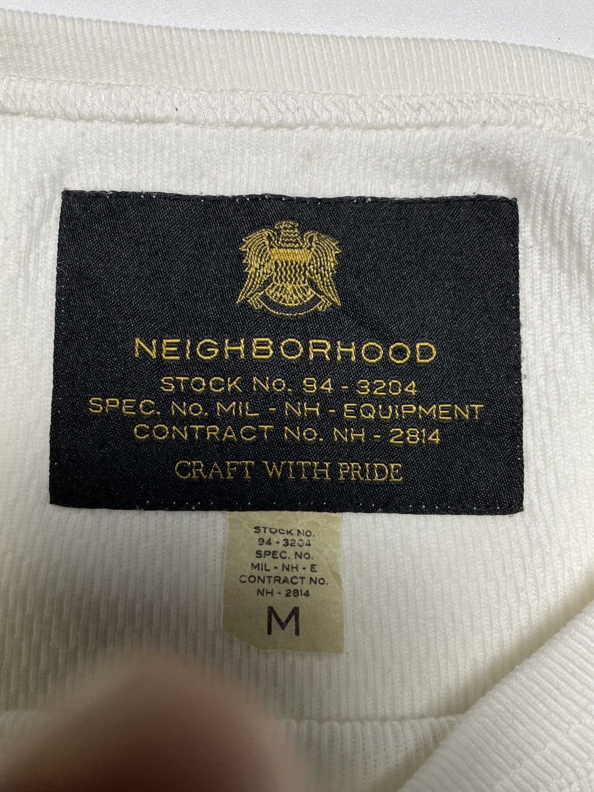 20471120 2000’s Neighborhood - Textured Knit Longsleeve Shirt Size US M / EU 48-50 / 2 - 6 Thumbnail