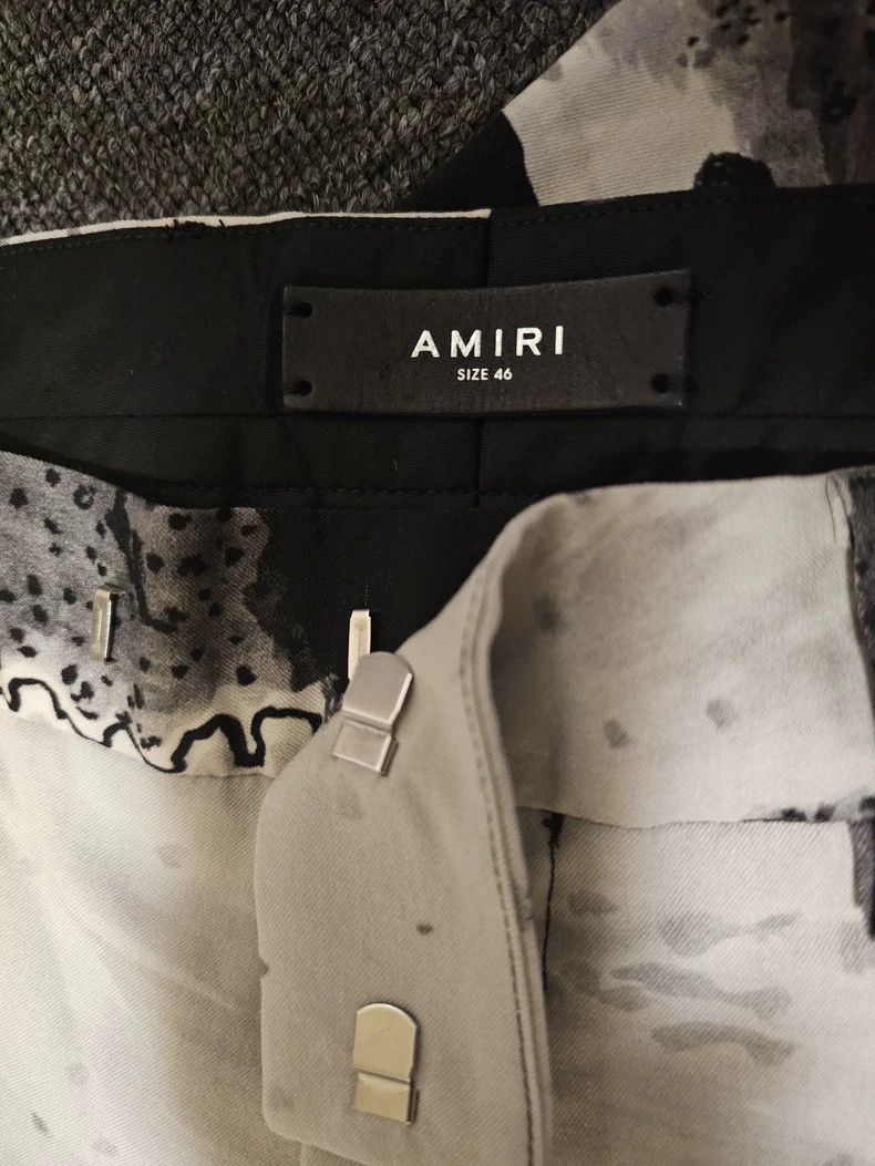 Amiri Amiri Wool Flare Pants Size US 30 / EU 46 - 4 Thumbnail