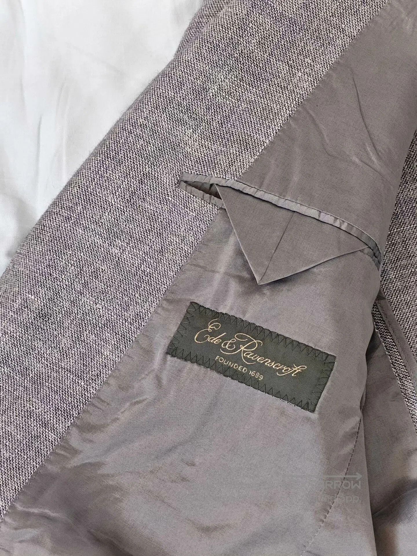 Ede & Ravenscroft Custom Ede Ravenscroft Gray Suit Jacket. Size US M / EU 48-50 / 2 - 7 Thumbnail