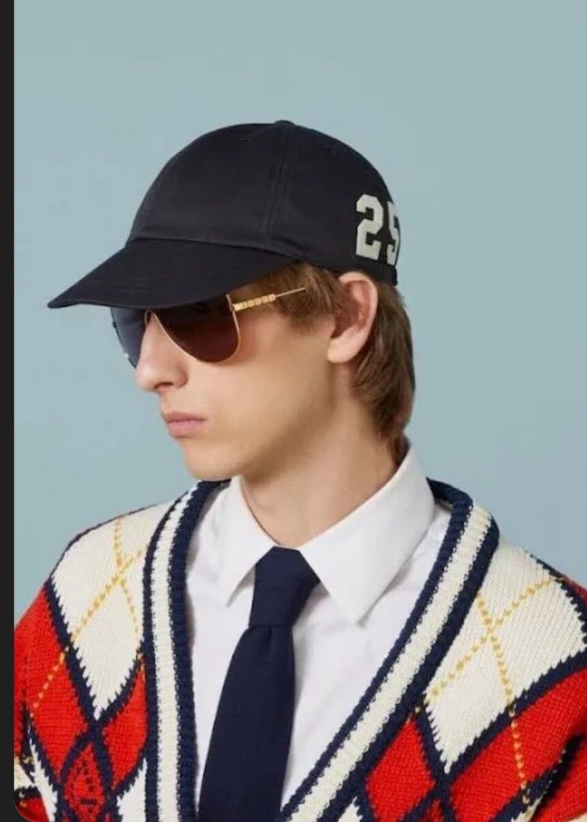 Gucci Gucci 25 Cap Size S Size ONE SIZE - 3 Thumbnail
