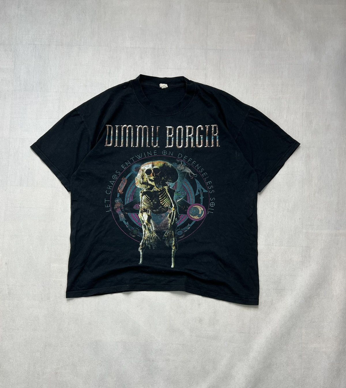 Band Tees Tshirt Dimmu Borgir Vintage 90’s Rare Band Tees Size US L / EU 52-54 / 3 - 2 Thumbnail