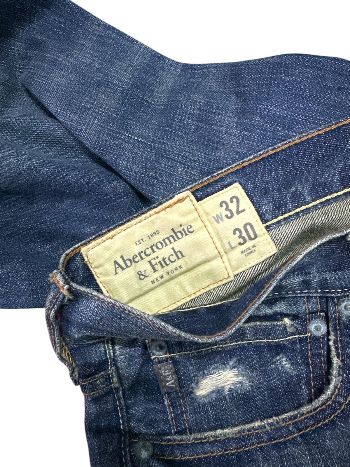 Kapital Distress Denim Abecrombie & fitch bootcut . Size US 34 / EU 50 - 4 Thumbnail