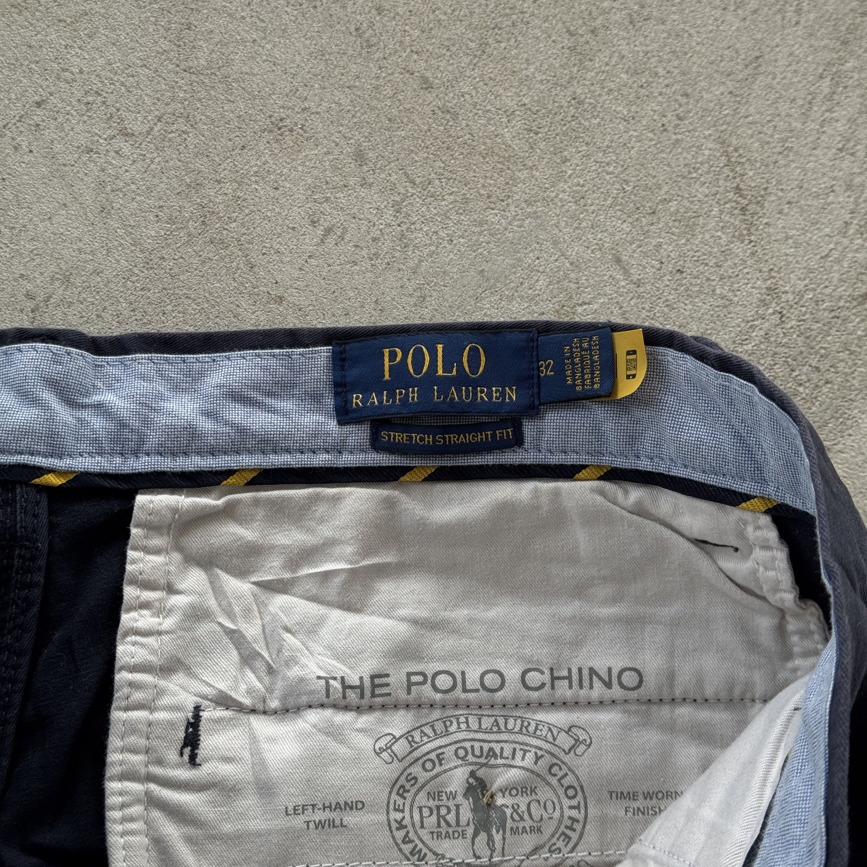 Polo Ralph Lauren Vintage Polo Ralph Lauren Chino Shorts Stretch Straight Fit Size US 32 / EU 48 - 9 Thumbnail
