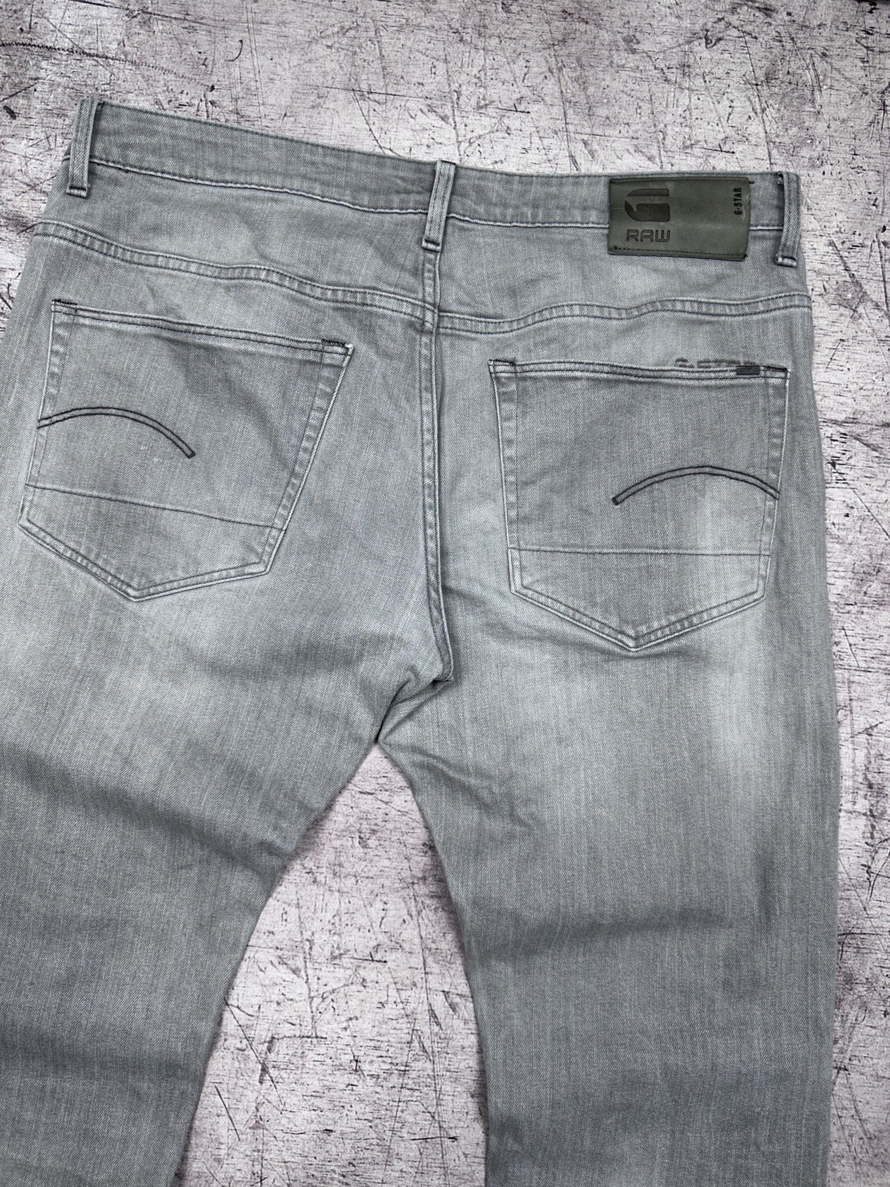 G-Star G Star Raw 3301 Slim Mens Denim Pants Jeans Size US 36 / EU 52 - 7 Thumbnail