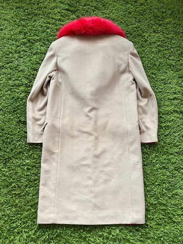 Versace FW1999 Fox Collar Angora Wool Coat Size US S / EU 44-46 / 1 - 11 Thumbnail
