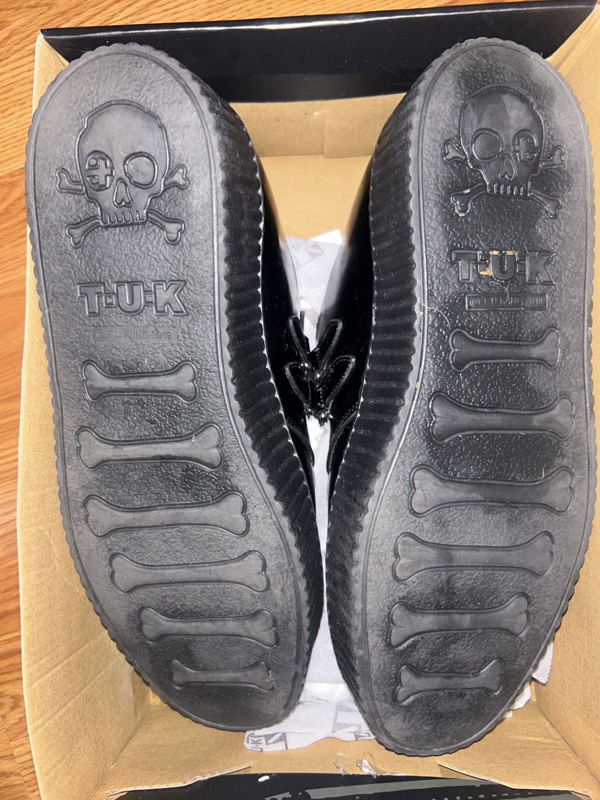T.U.K. Footwear Classic Two-Tone Viva Mondo Creepers Size US 12 / EU 45 - 8 Thumbnail