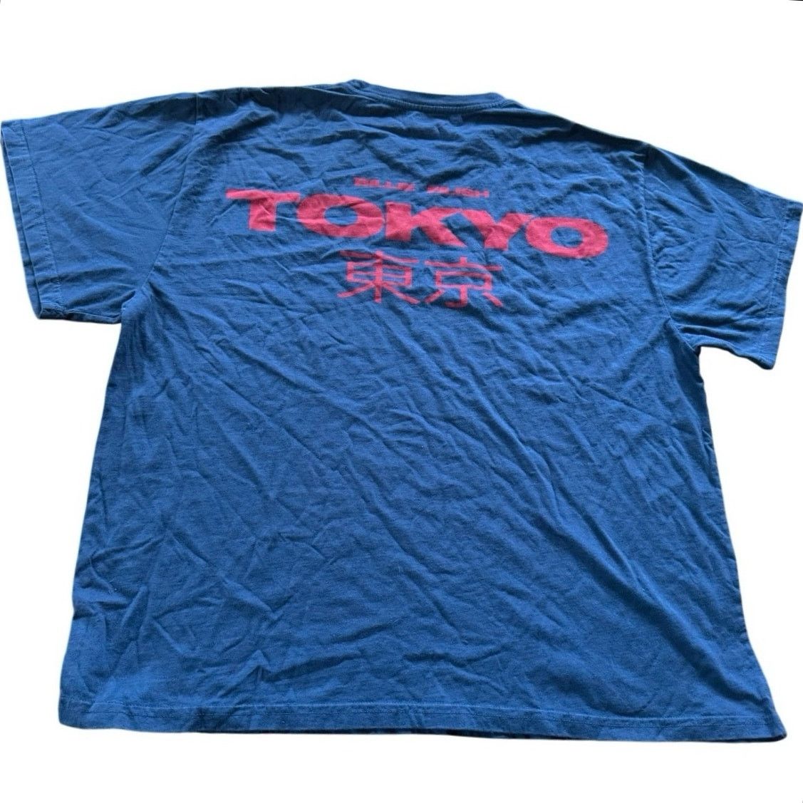 Billie Eilish BILLIE EILISH Tokyo Tee in Blue, No thermal tag or front hit Size US L / EU 52-54 / 3 - 1 Thumbnail