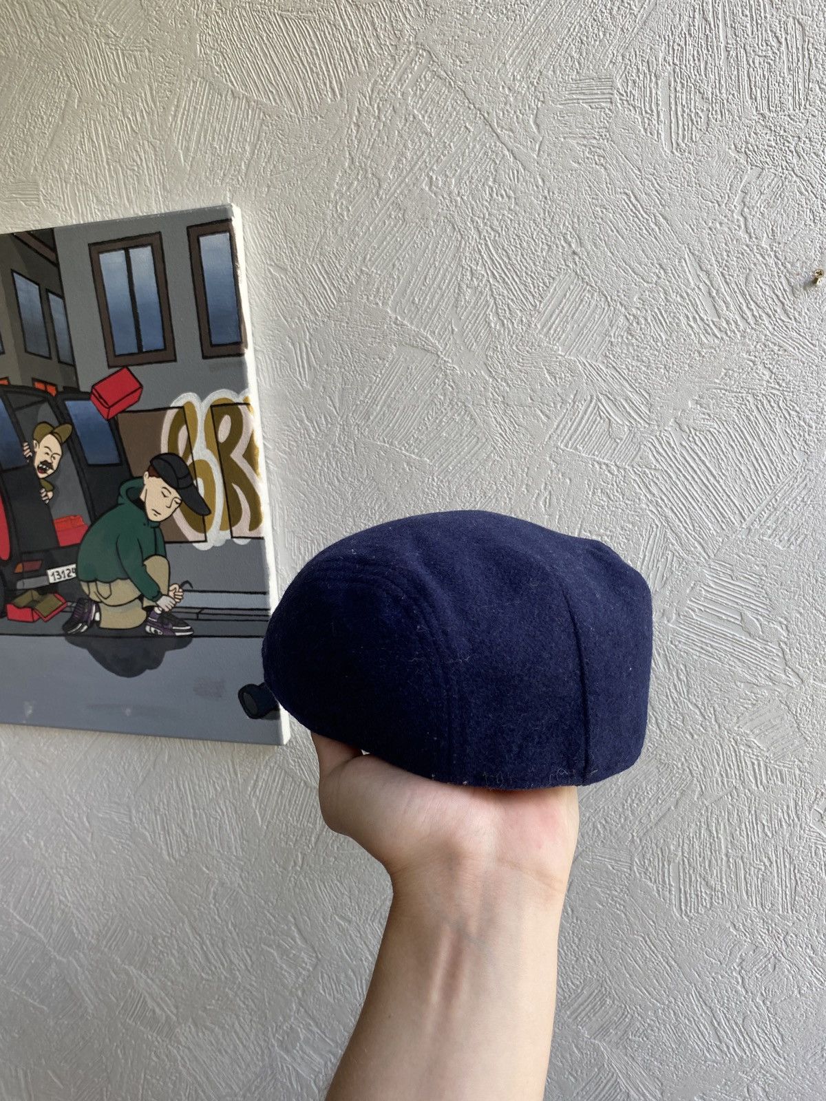 Lacoste Lacoste Vintage Wool Cap Hat Size ONE SIZE - 4 Thumbnail