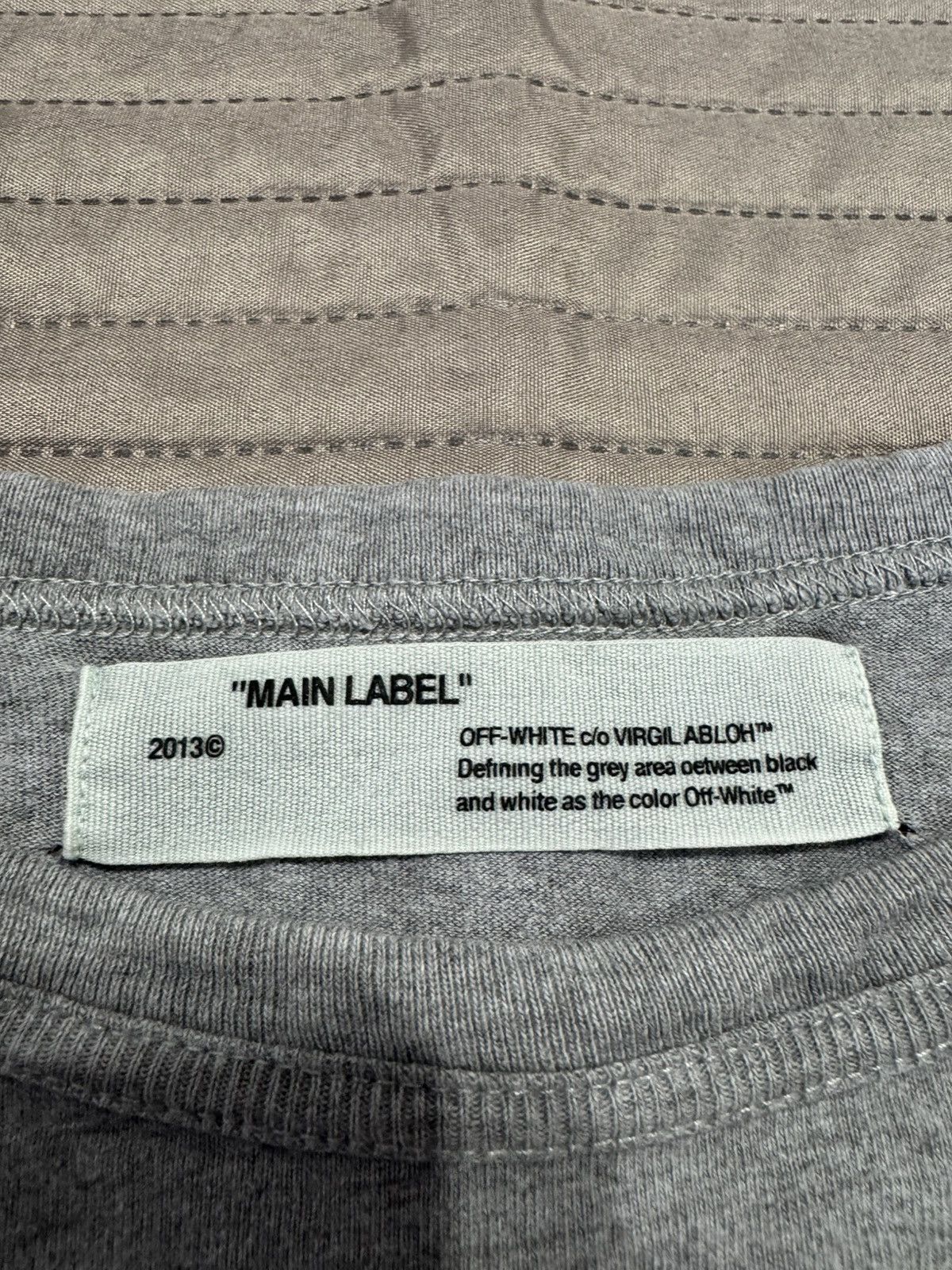 Off-White × Virgil Abloh Off-White Nebraska Virgil Abloh Main Label Nebraska Tshirt M Size US M / EU 48-50 / 2 - 5 Thumbnail