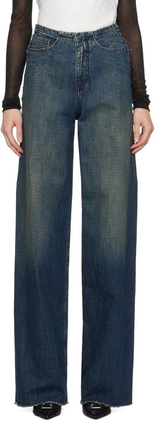 Maison Margiela !DS! SS24 Maison Margiela Five Pocket Indigo Jeans Size 26" / US 2 / IT 38 - 1 Thumbnail
