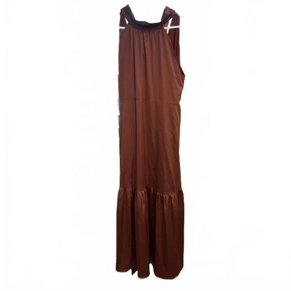 Designer Chic Long Dress with Ruffled Hem Size 3XL / US 20-22 - 1 Thumbnail