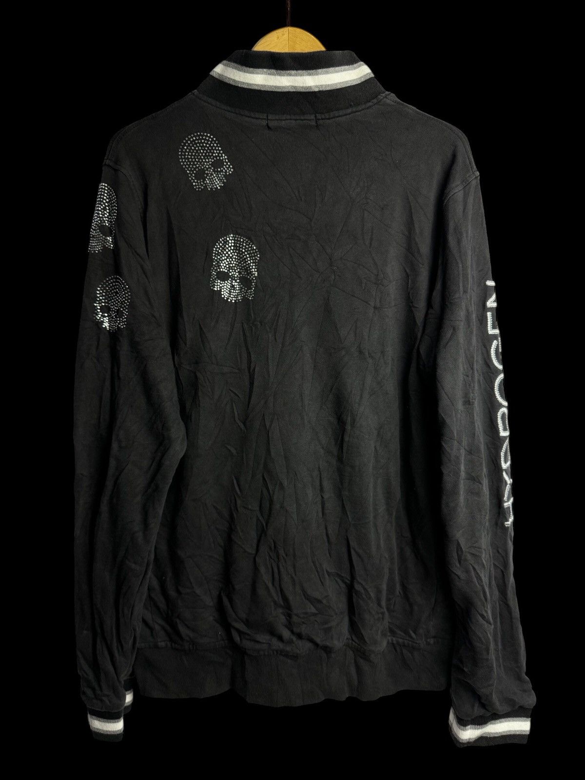 Hysteric Glamour × If Six Was Nine × Le Grande Bleu (L.G.B.) Skulls Sweatshirt Zipper Hydrogen Size US L / EU 52-54 / 3 - 3 Thumbnail