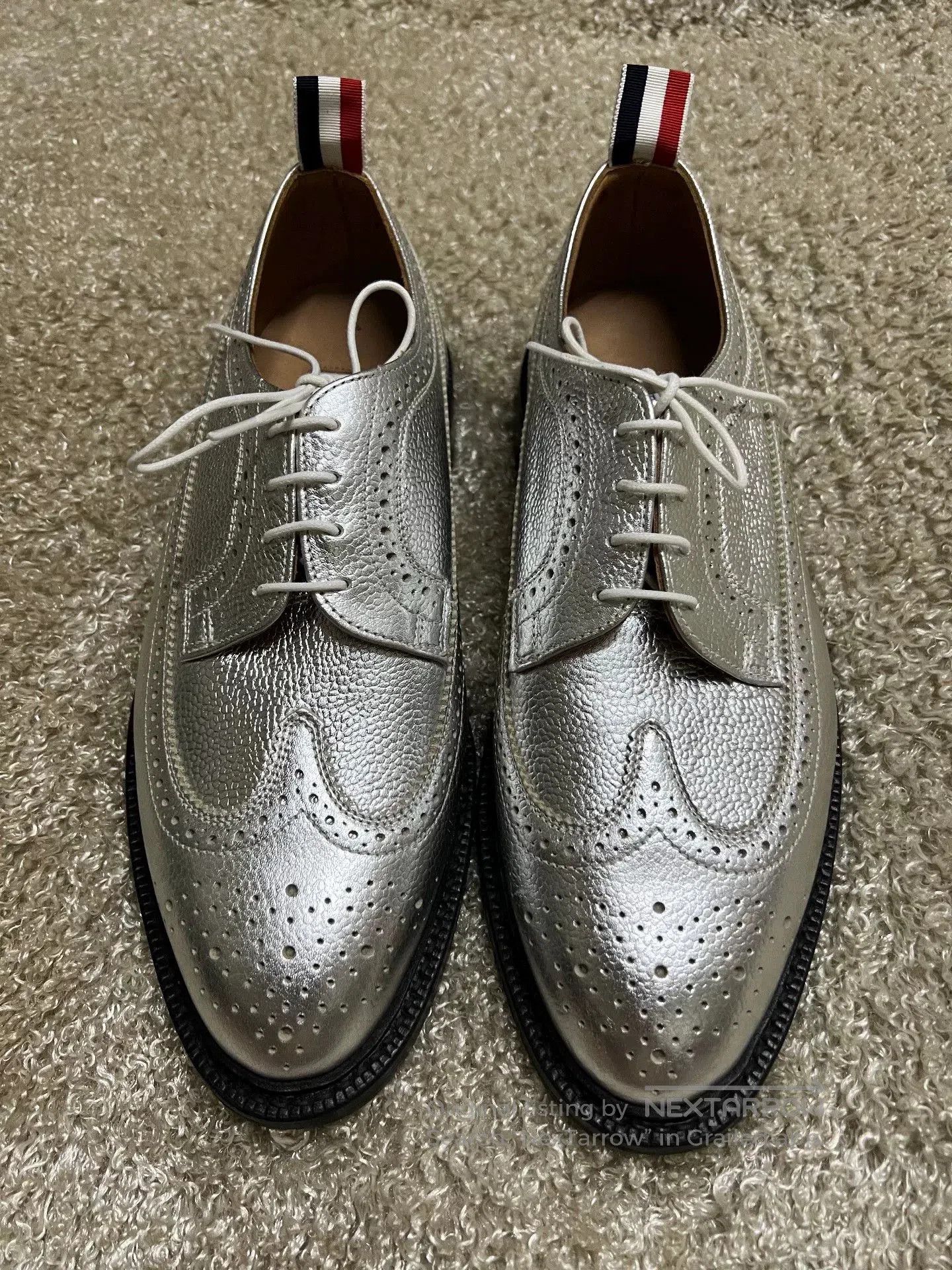 Thom Browne Thom Browne Men's Baroque Carved Leather Shoes. Size US 10.5 / EU 43-44 - 1 Thumbnail