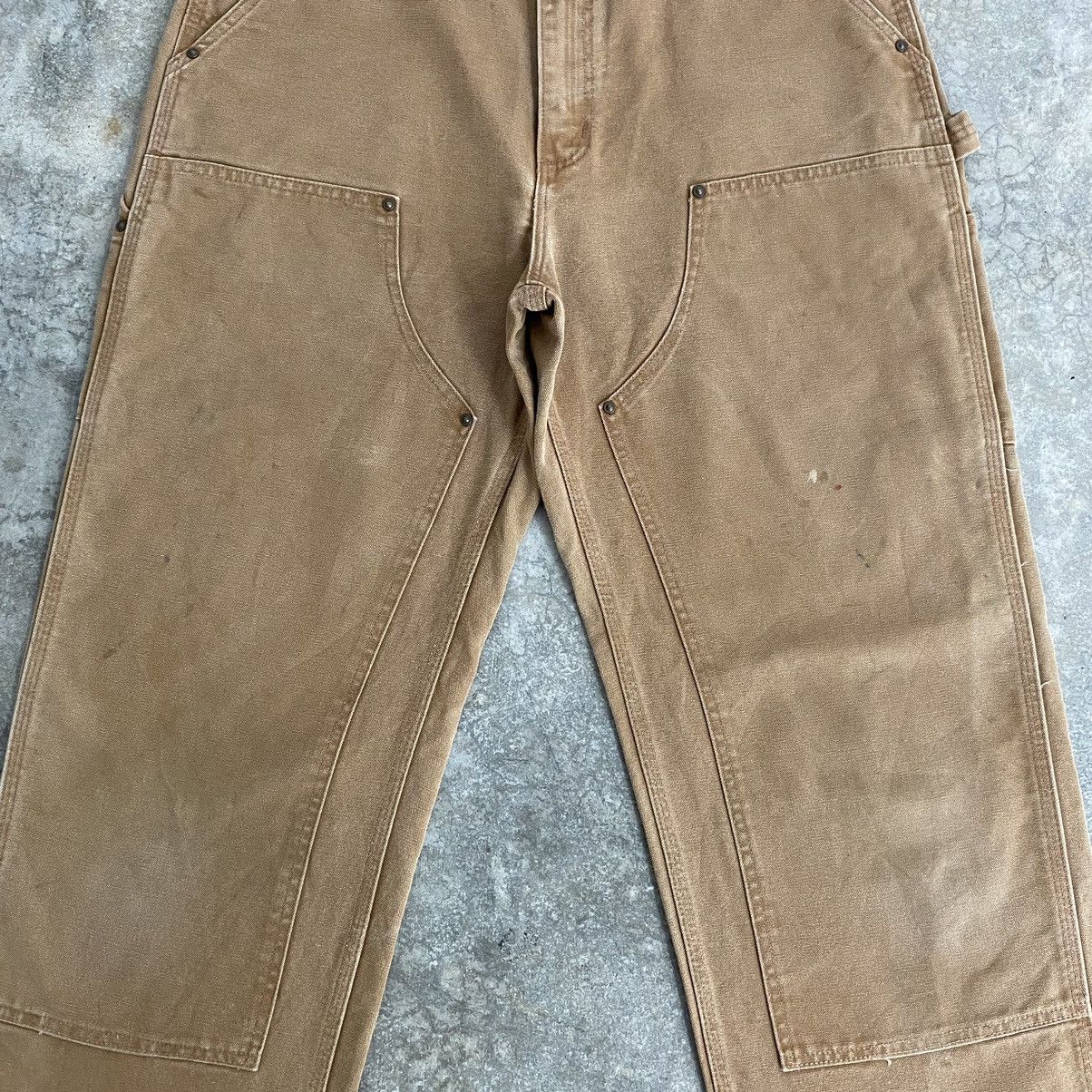 Carhartt Vintage Carhartt Double Knee Tan Carpenter Work Pants Size US 34 / EU 50 - 8 Thumbnail