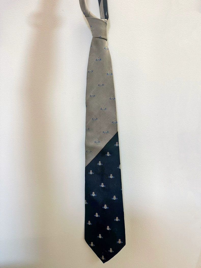 Vivienne Westwood Vivienne Westwood Saturn patchwork tie Size ONE SIZE - 3 Thumbnail