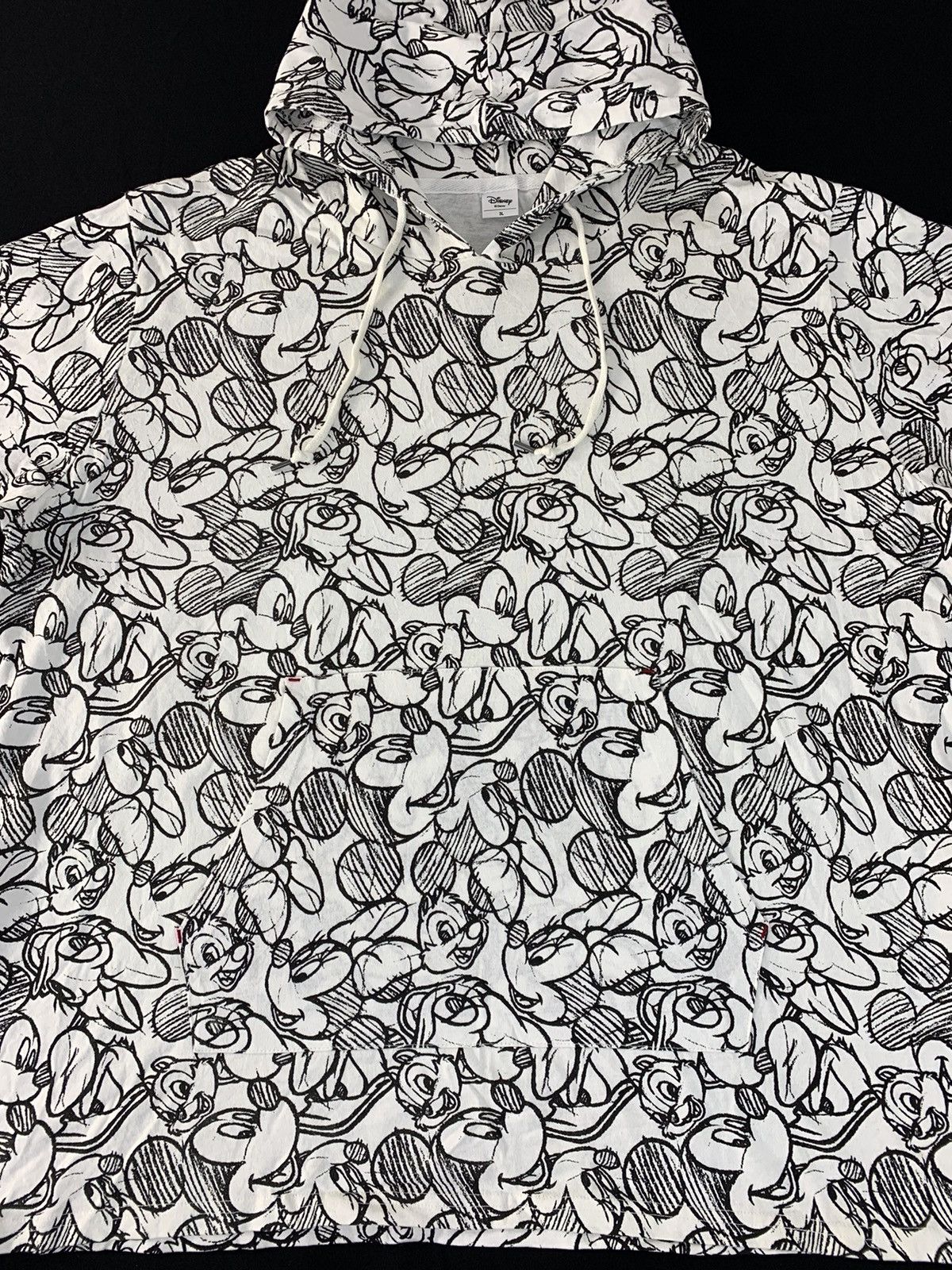 Disney Hype Disney Mickey Mouse Over Printed Pull Over Hoodies Size US XXL / EU 58 / 5 - 3 Thumbnail