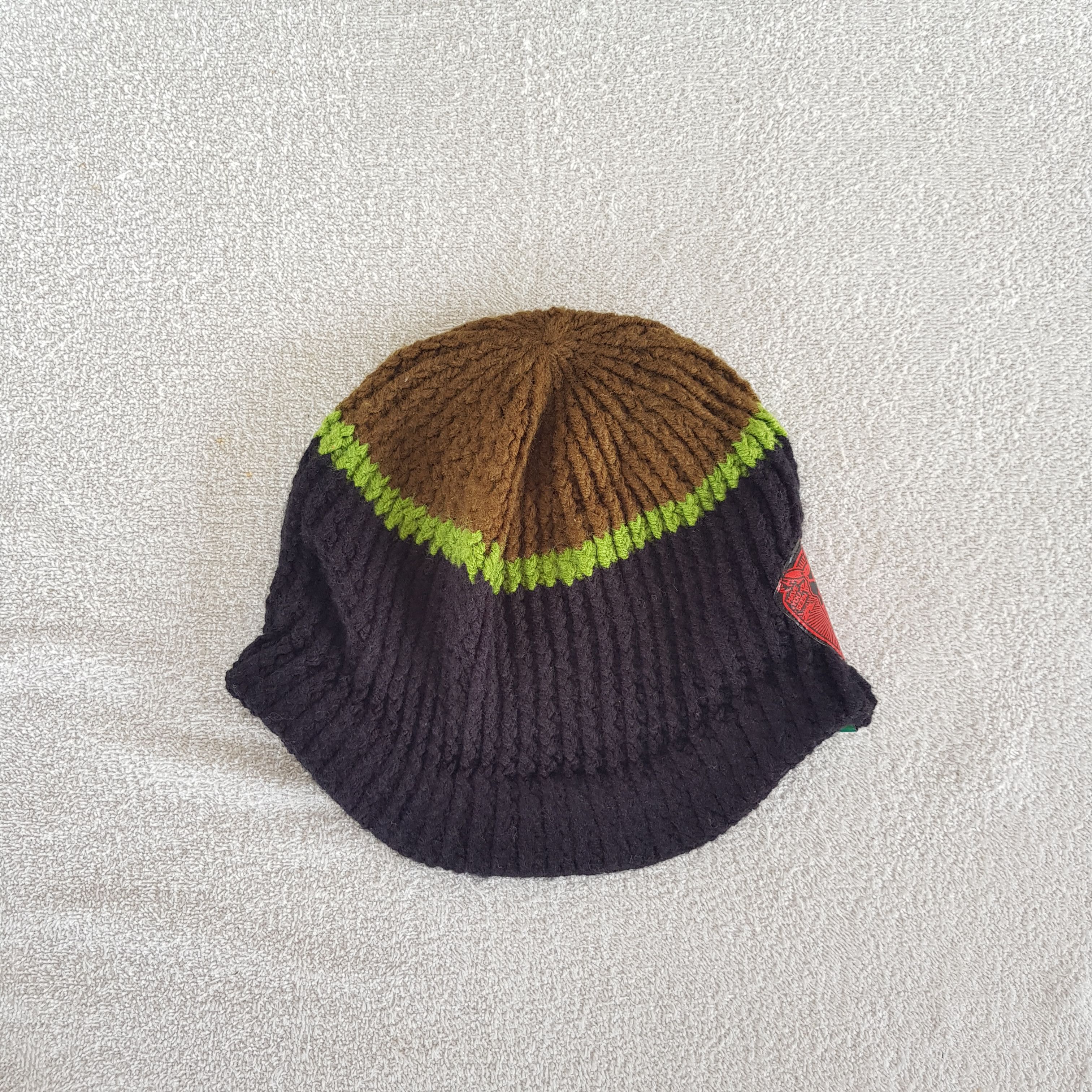 Japanese Brand Vintage Spacecraft Beanie Ribbed Knit Brim Snow Caps Hats. Size ONE SIZE - 5 Thumbnail