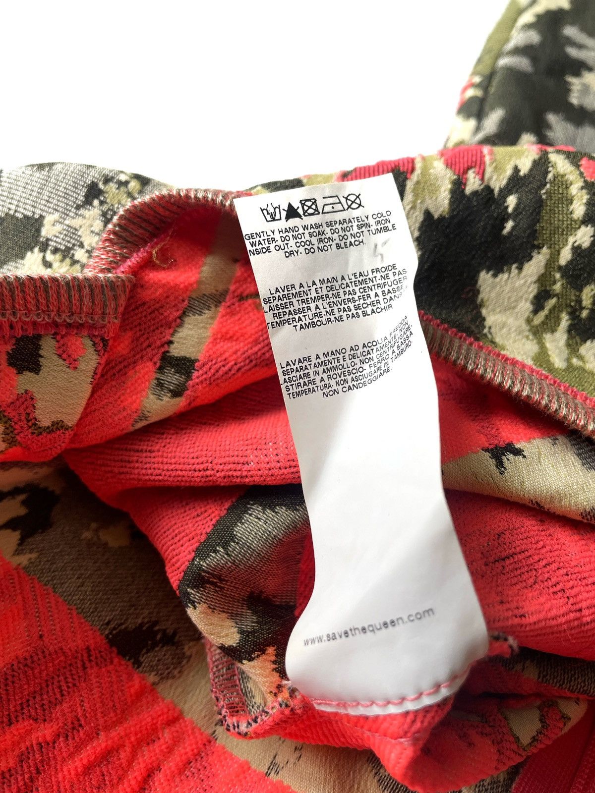 Other Save The Queen Flowers Vanguard Print Made In Italy Size M Size M / US 6-8 / IT 42-44 - 9 Thumbnail