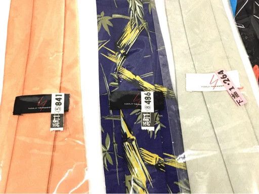 Yohji Yamamoto Yohji Yamamoto Red Line Tie Unique Patterned Size ONE SIZE - 6 Thumbnail