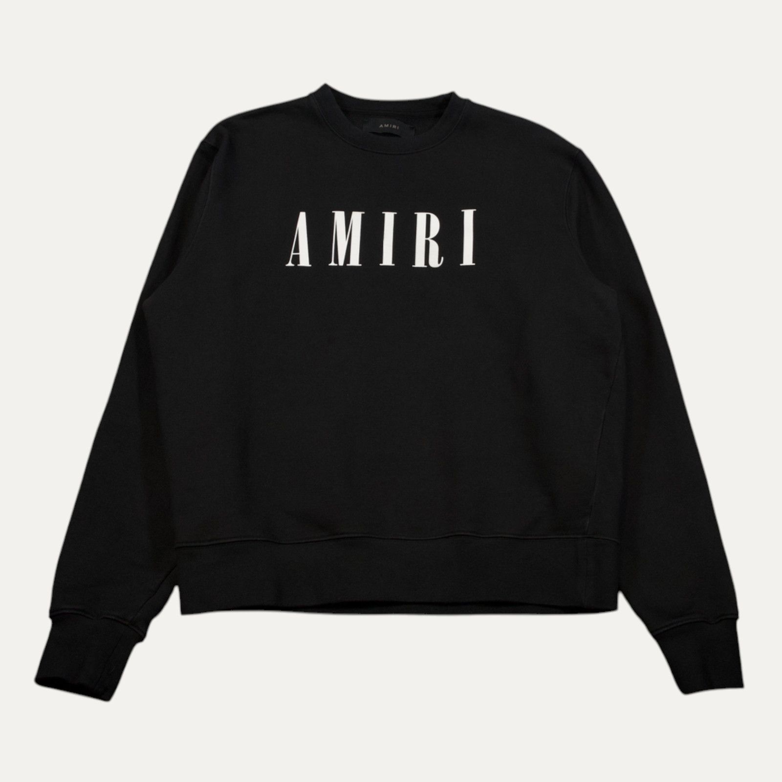 Amiri Amiri Basic Logo Spell-Out Crewneck Size US M / EU 48-50 / 2 - 1 Thumbnail