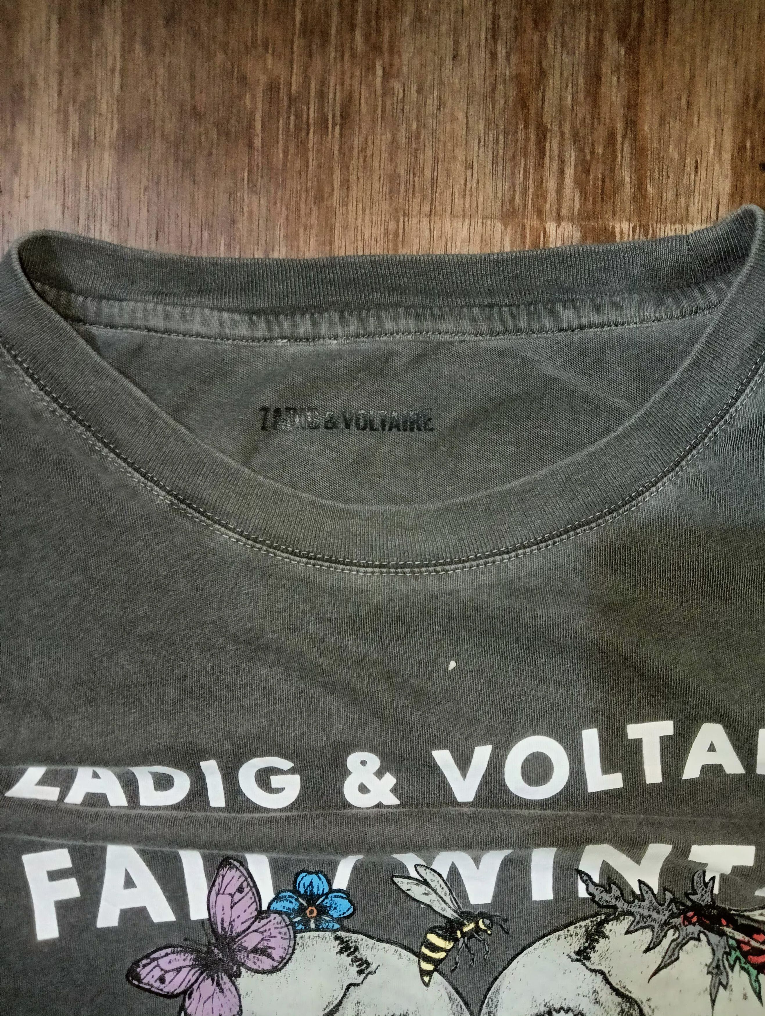 Zadig & Voltaire Zadig & Voltaire Fall/Winter Skull Print Tee Size US L / EU 52-54 / 3 - 4 Thumbnail