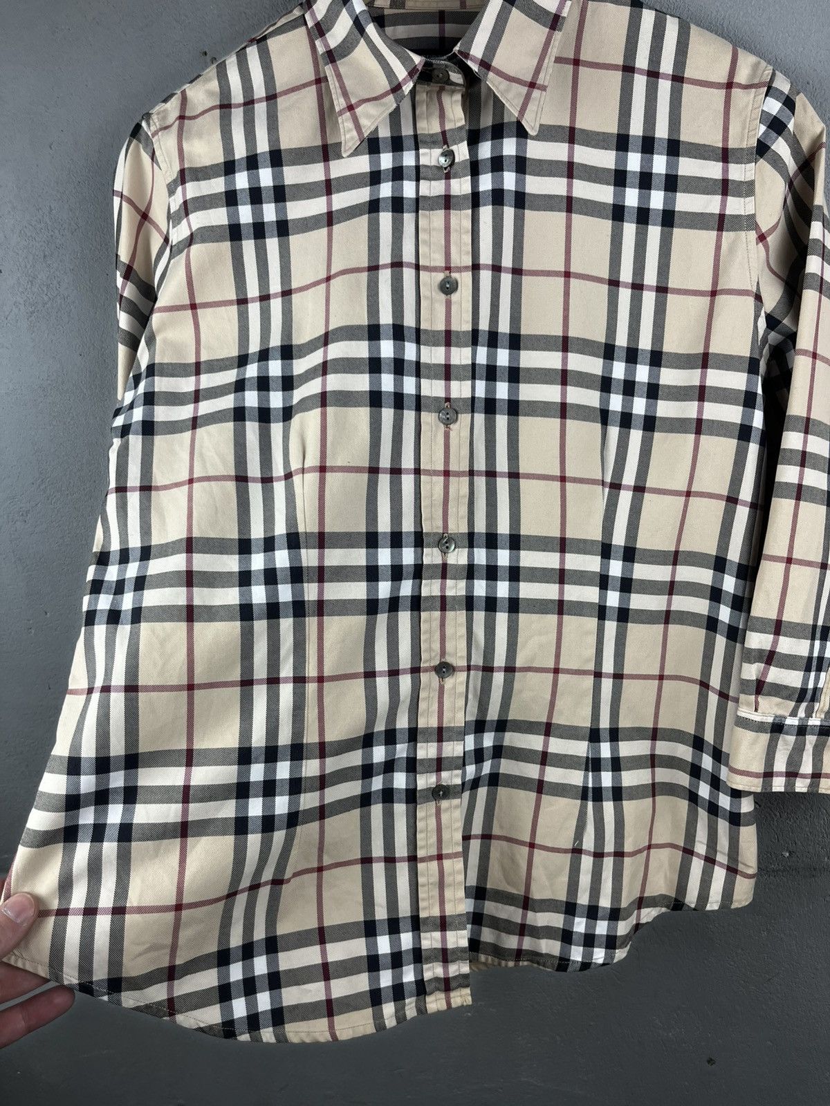 Burberry Burberry button shirt Size L / US 10 / IT 46 - 11 Thumbnail