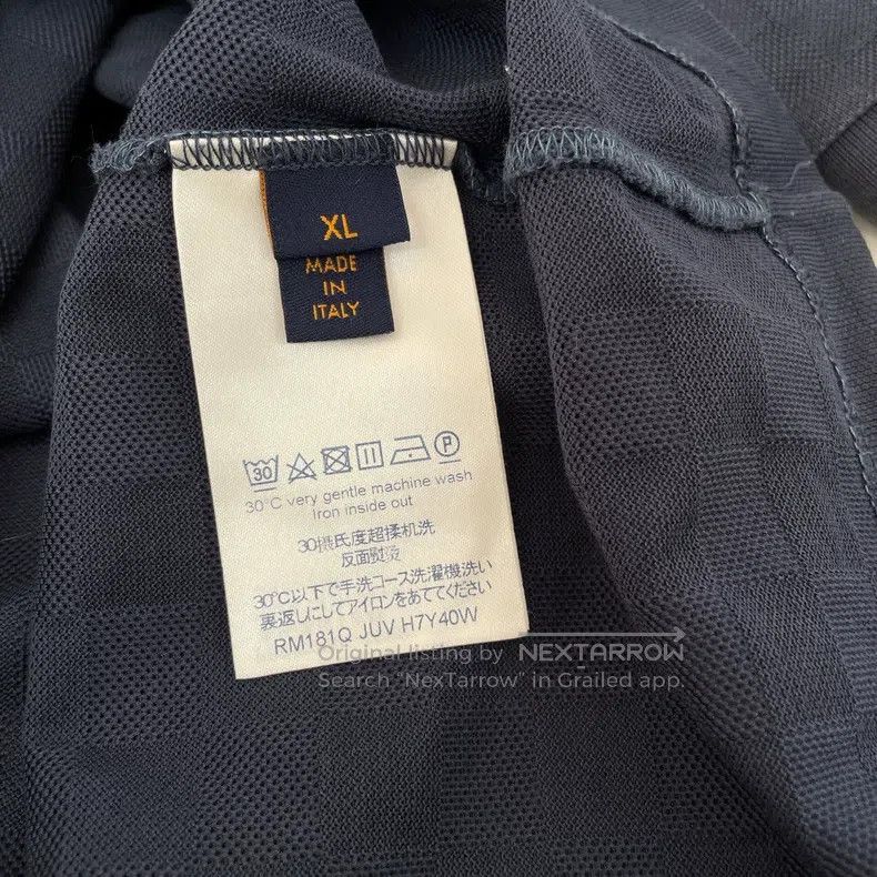 Louis Vuitton Louis Vuitton Blue T-shirt Size US XL / EU 56 / 4 - 6 Thumbnail