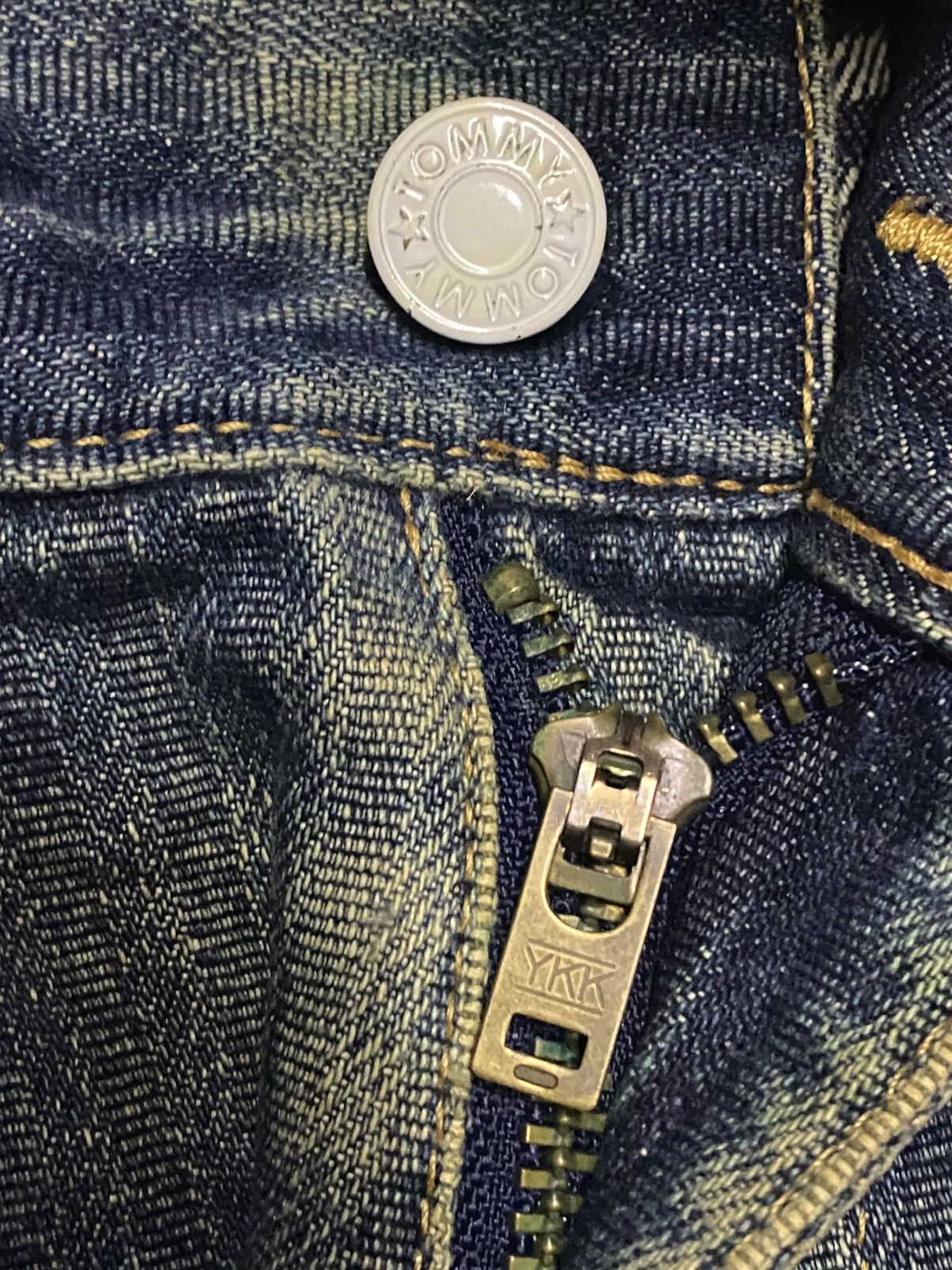 Martine Rose × Tommy Jeans Vintage Tommy Japan Mud Wash Distressed Loose Jeans Size US 32 / EU 48 - 16 Thumbnail