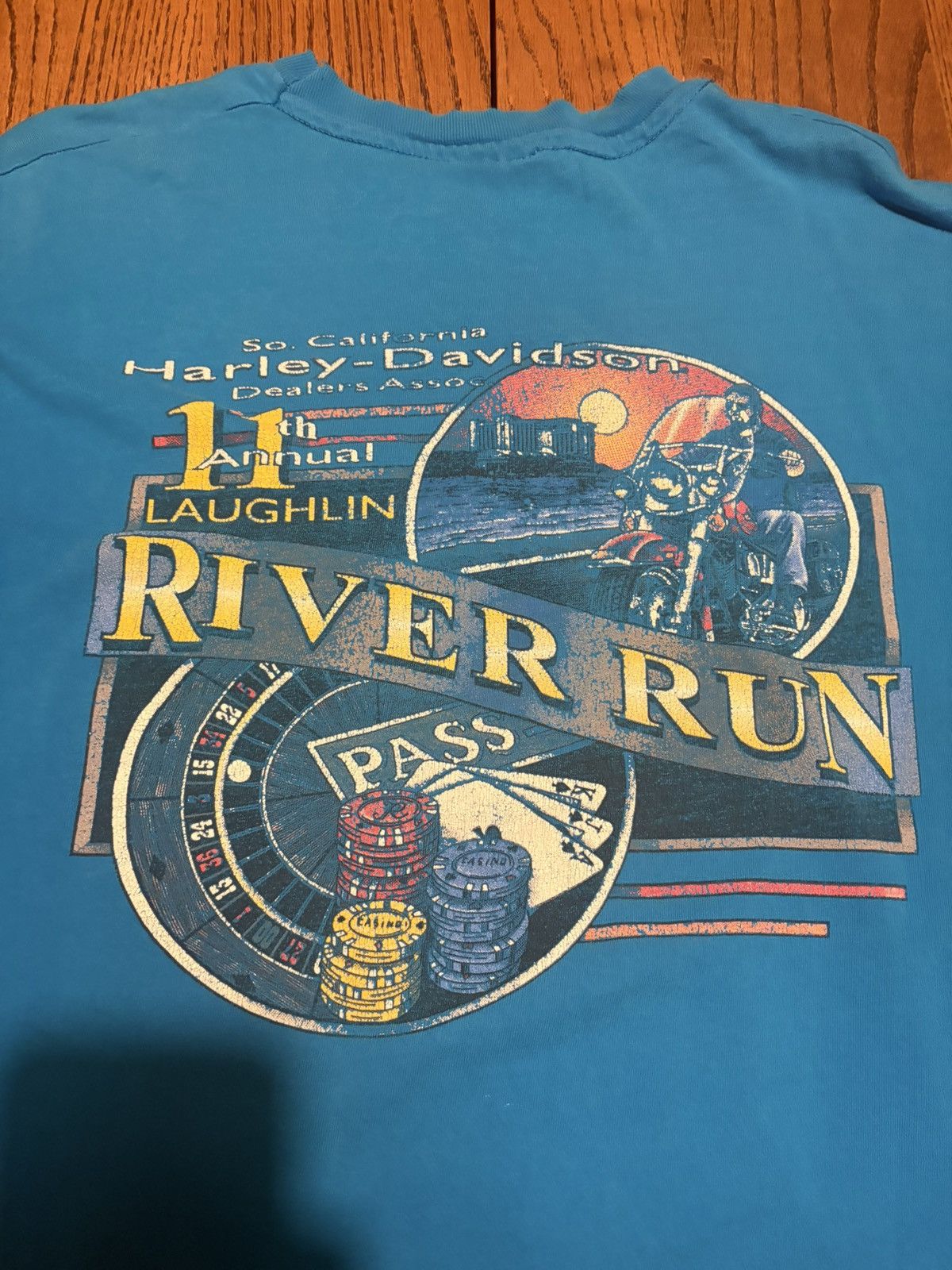 Harley Davidson Vintage 1993 Harley Davidson Tee XL Size US XL / EU 56 / 4 - 5 Thumbnail