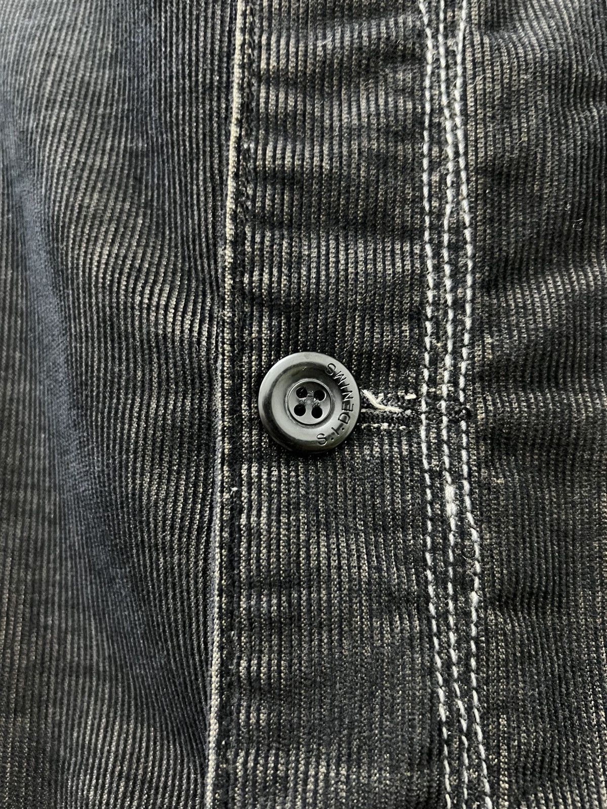 Stone Island 2002 Stone Island Pique Coverall Corduroy Shadow Jacket Size US L / EU 52-54 / 3 - 9 Thumbnail