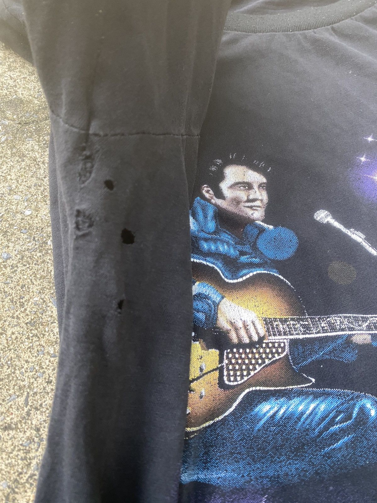 Band Tees VTG Elvis Presley Size US L / EU 52-54 / 3 - 3 Thumbnail