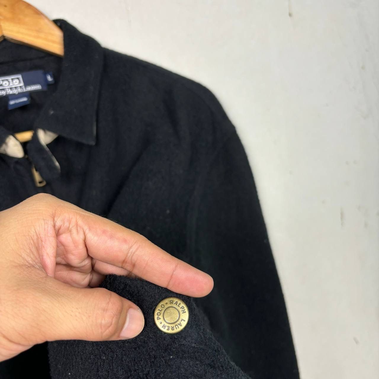 Polo Ralph Lauren Vintage Polo Ralph Lauren Fleece Bomber Jacket Size US L / EU 52-54 / 3 - 8 Thumbnail