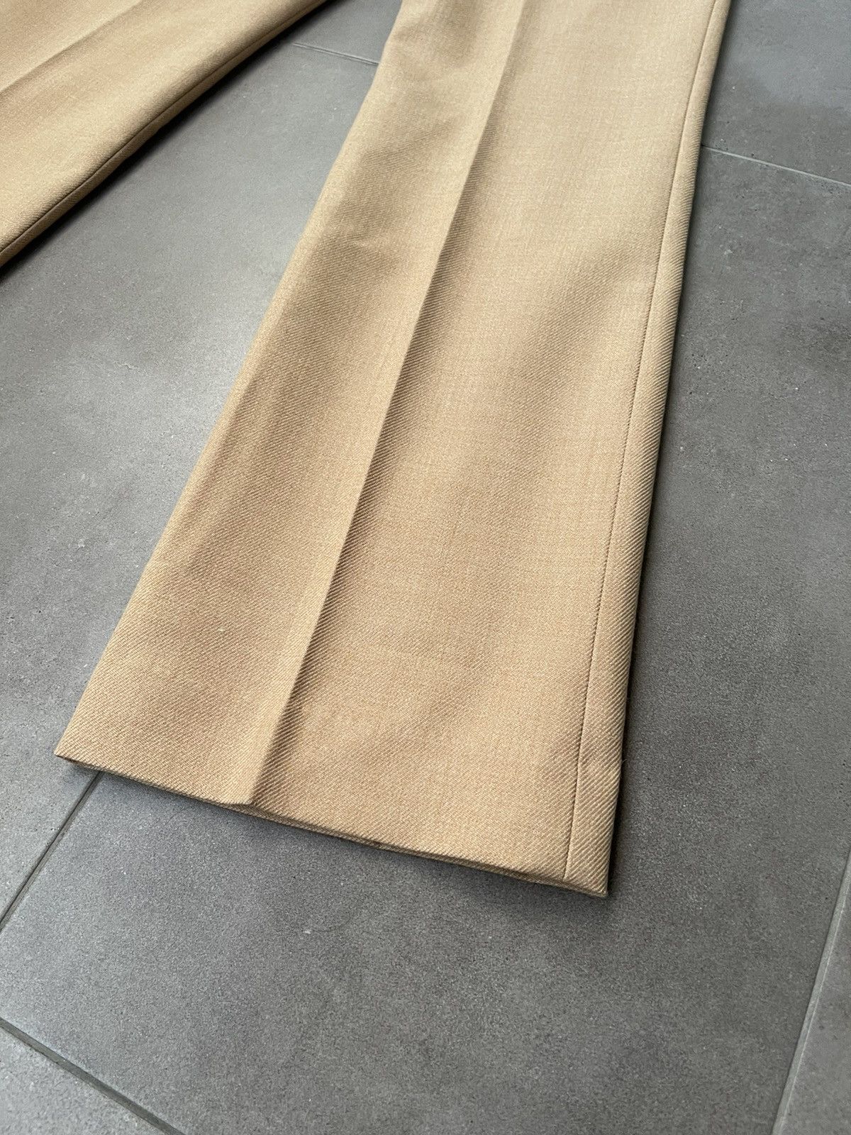 Wooyoungmi !DS! AW22 Wooyoungmi Beige Casual Wool Pants Size US 28 / EU 44 - 14 Thumbnail