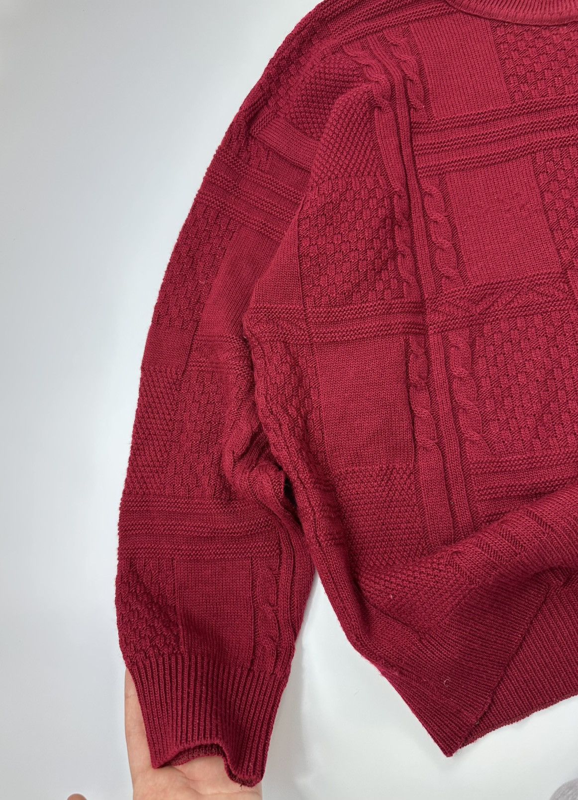 Lacoste Vintage Lacoste Casual Sweater Logo Red Size US L / EU 52-54 / 3 - 10 Thumbnail
