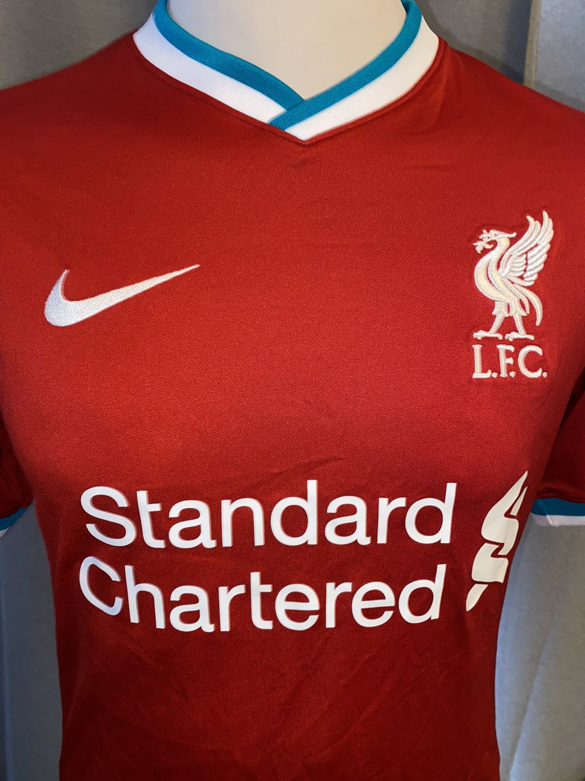 Nike Liverpool FC Home Shirt 20/21 - Small - Very Good Condition Size US S / EU 44-46 / 1 - 2 Thumbnail