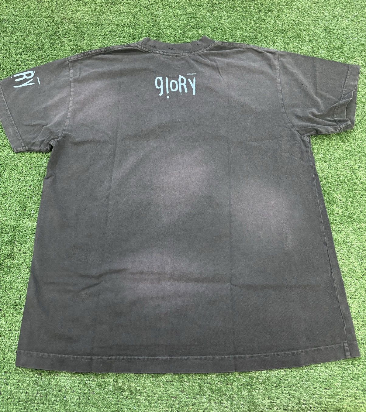 HELLSTAR Hellstar Jesus Crochet Tee Size US M / EU 48-50 / 2 - 2 Thumbnail