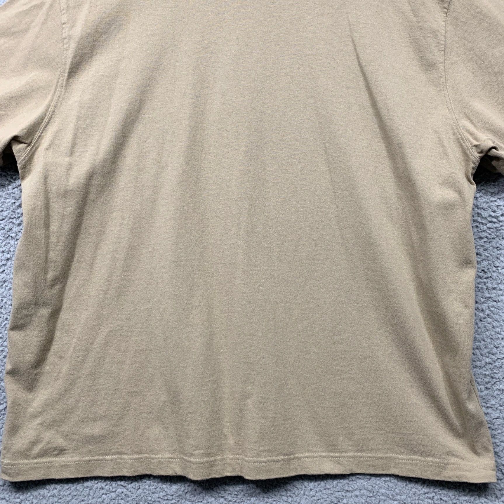 Dickies Dickies Polo Shirt Mens 2X Tan Pullover Crew Neck 3 Button Closure 1 Pocket LOGO Shirt Mens 2X Tan Dickies Polo With Logo Size US XXL / EU 58 / 5 - 6 Thumbnail