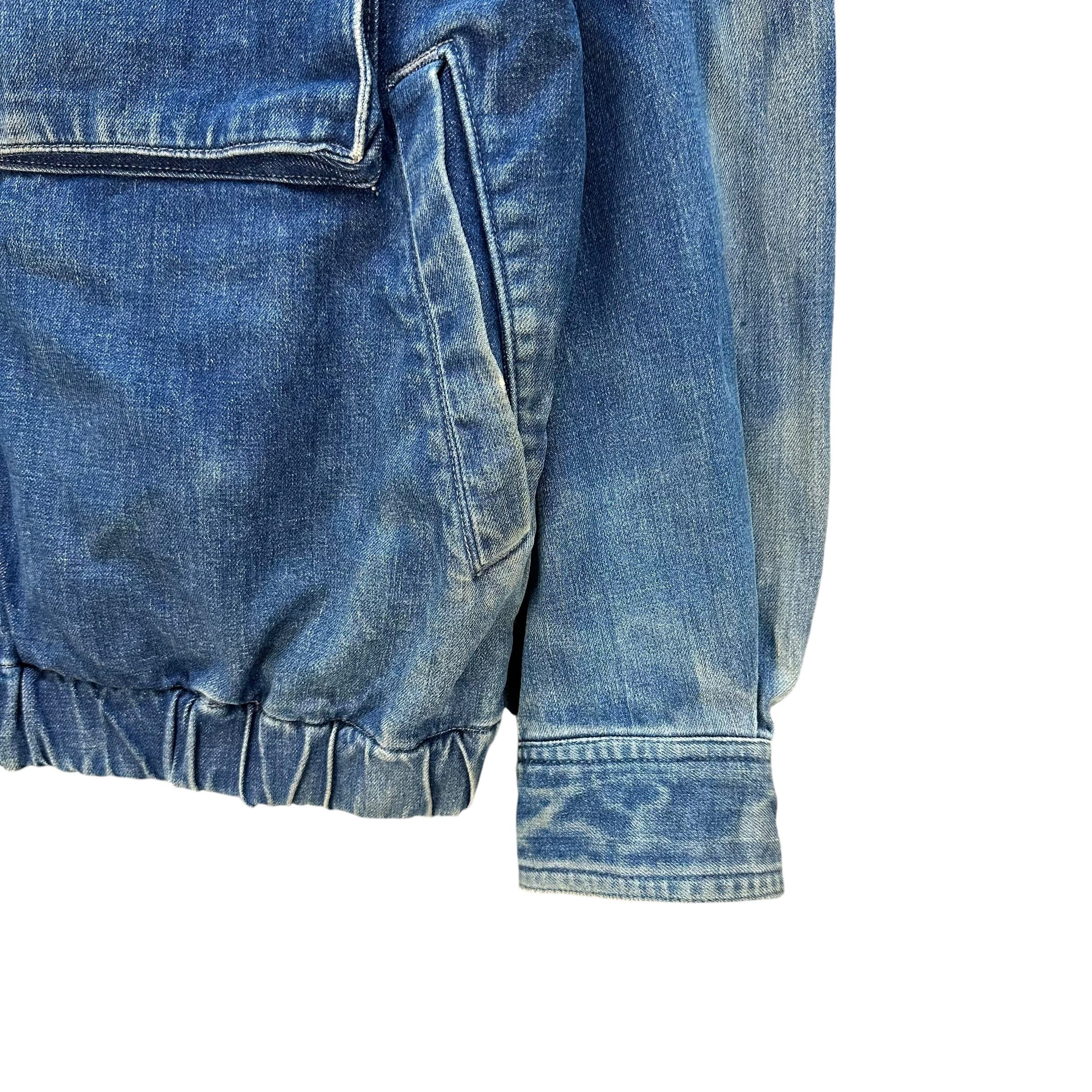 Issey Miyake 90's ISSEY MIYAKE MEN Brush Label Jeans Jacket #1510-A62 Size US M / EU 48-50 / 2 - 7 Thumbnail