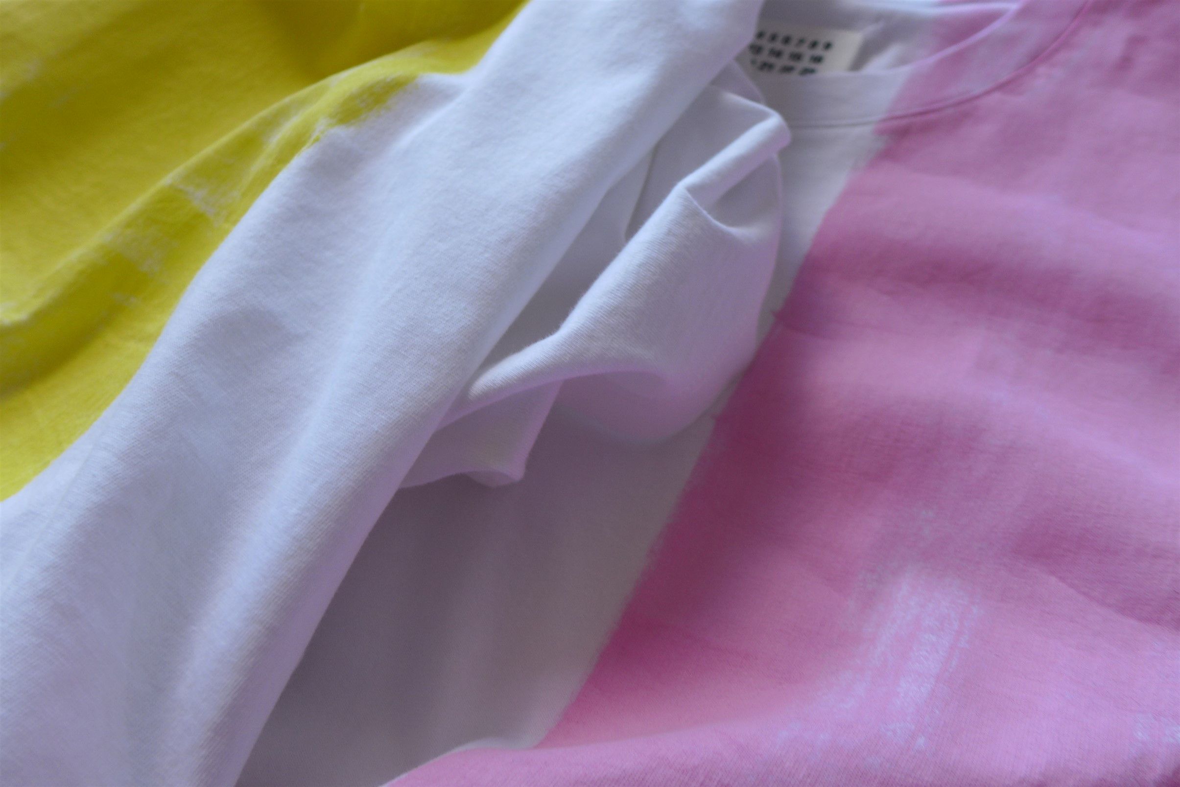 Maison Margiela Margiela Three-Pack White Multicolored T-Shirts Size US L / EU 52-54 / 3 - 11 Thumbnail