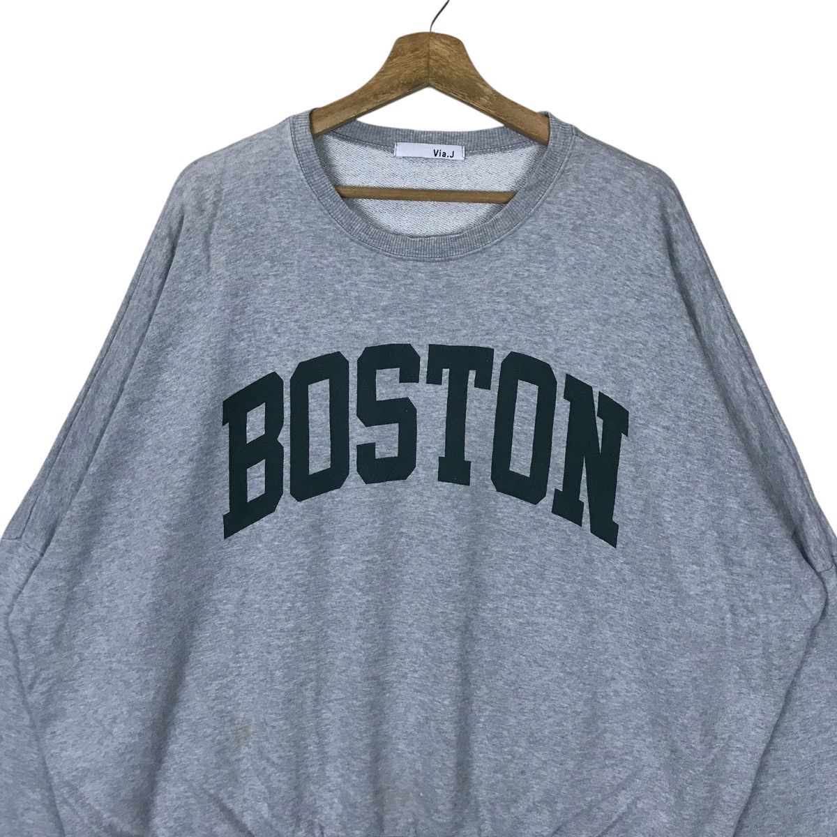 Vintage Vintage Via.g Vera Boston Spell Out Pullover Jumper Size US XXL / EU 58 / 5 - 2 Thumbnail
