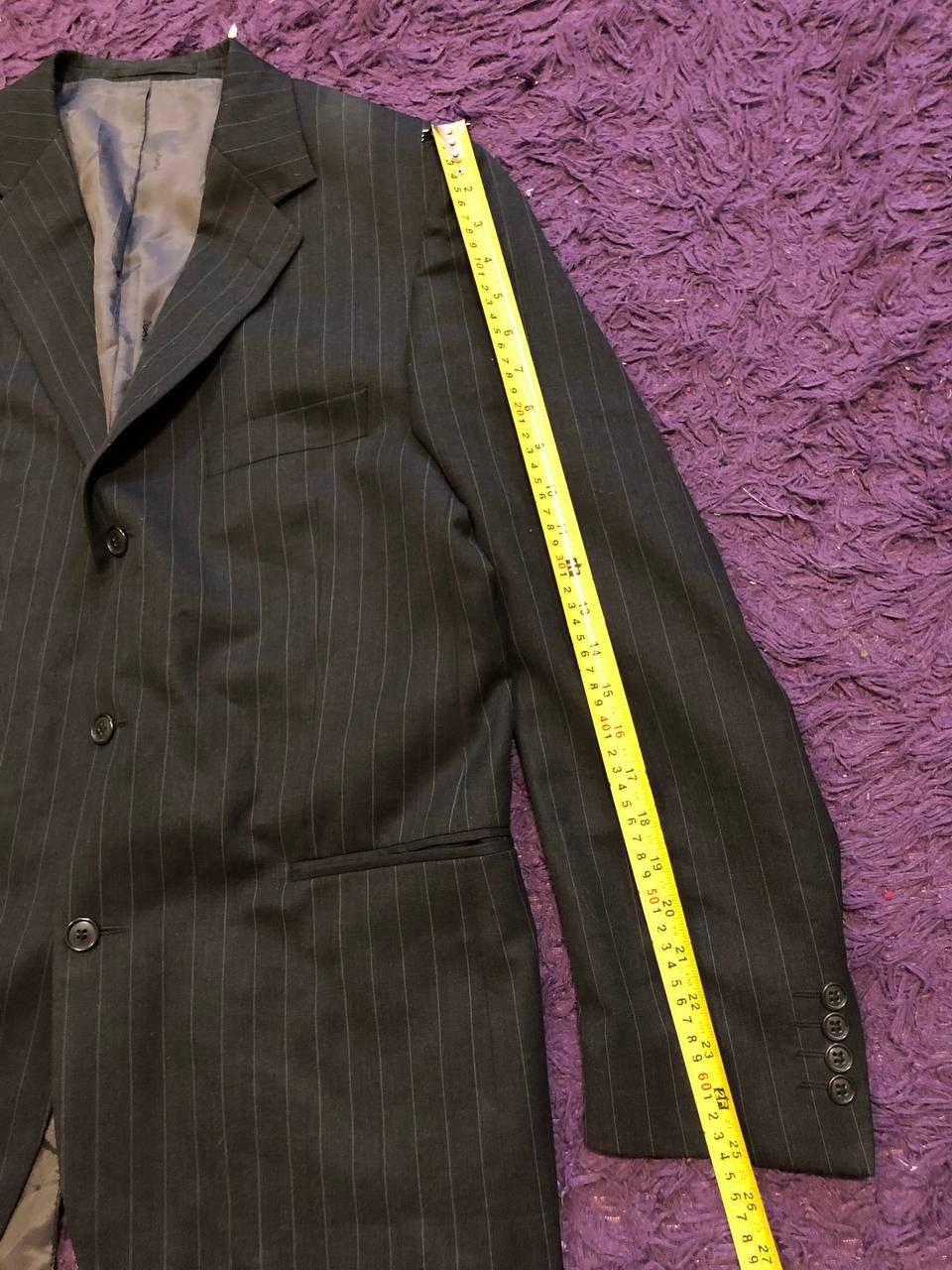 Yves Saint Laurent Luxury pure new wool Blazers Y2K Yves Saint Laurent Size 52R - 9 Thumbnail