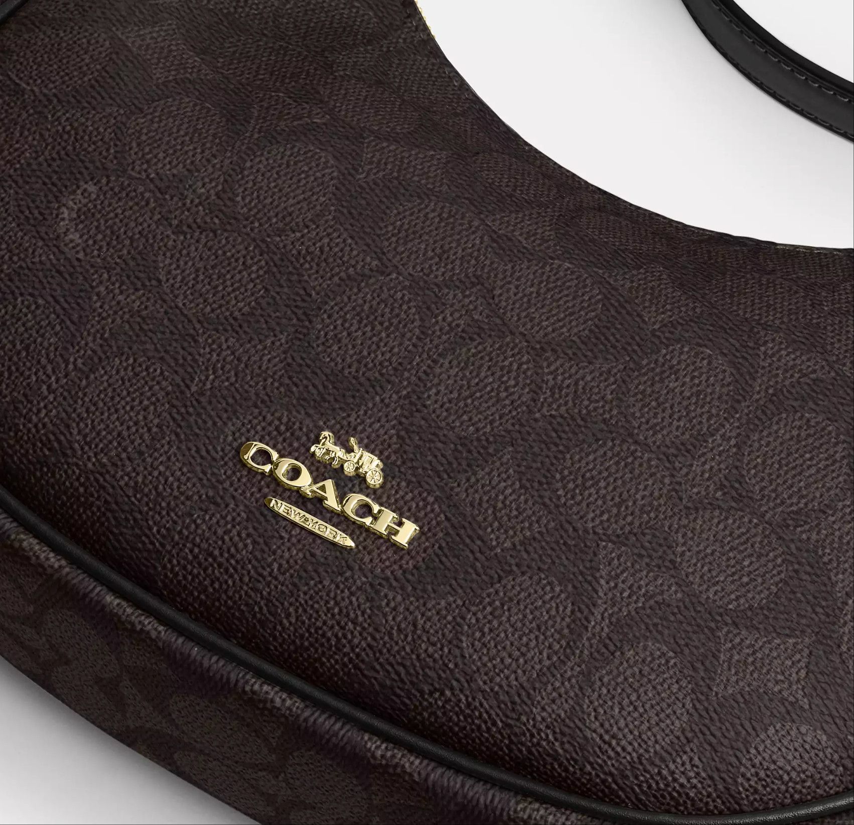 Coach Emily Shoulder Bag In Signature Canvas CDX17 Size ONE SIZE - 12 Thumbnail