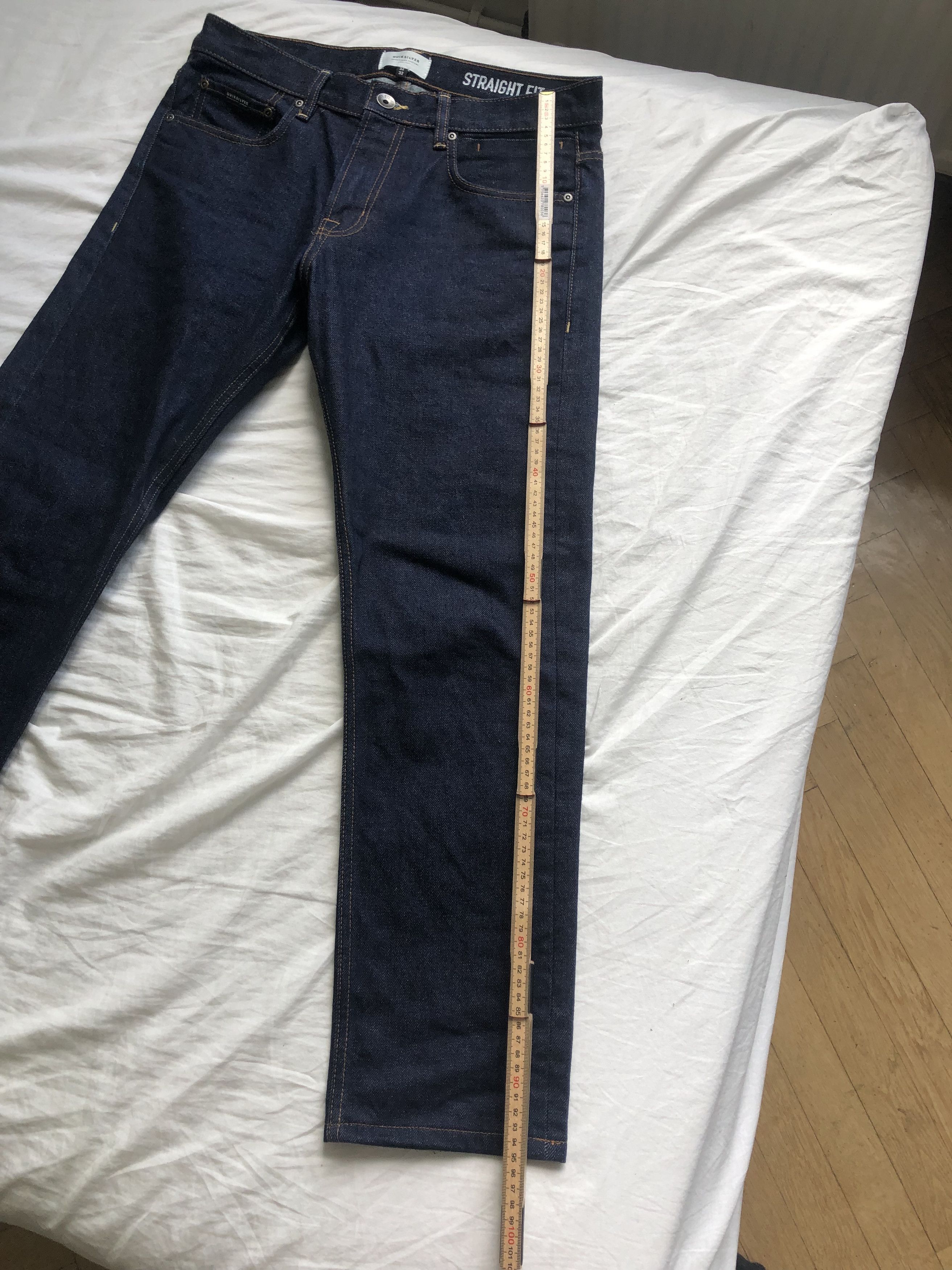 Quiksilver Dark blue Jeans - 32x30 - Sil Size US 32 / EU 48 - 4 Thumbnail